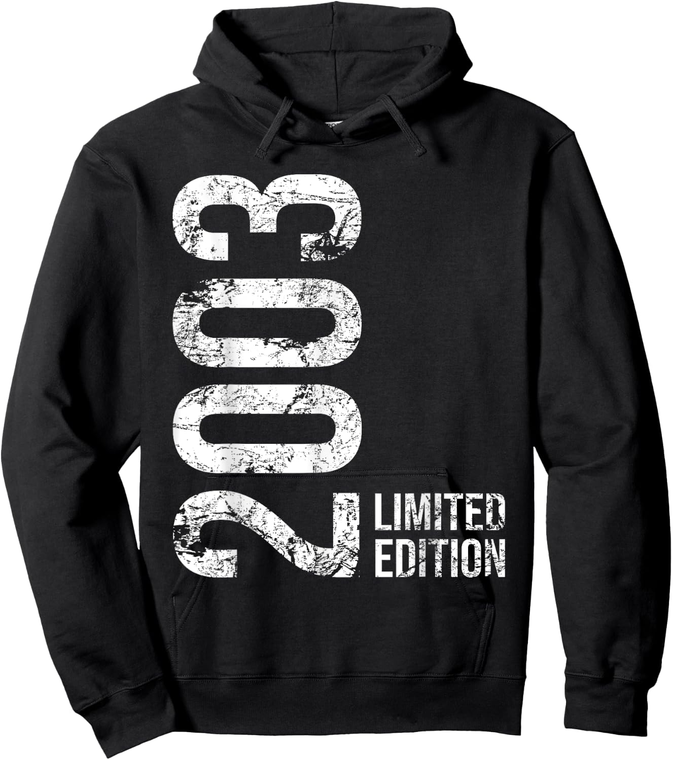 22nd Birthday 22 Years Old Man Woman Vintage 2003 Hoodie - Hoodie | Black