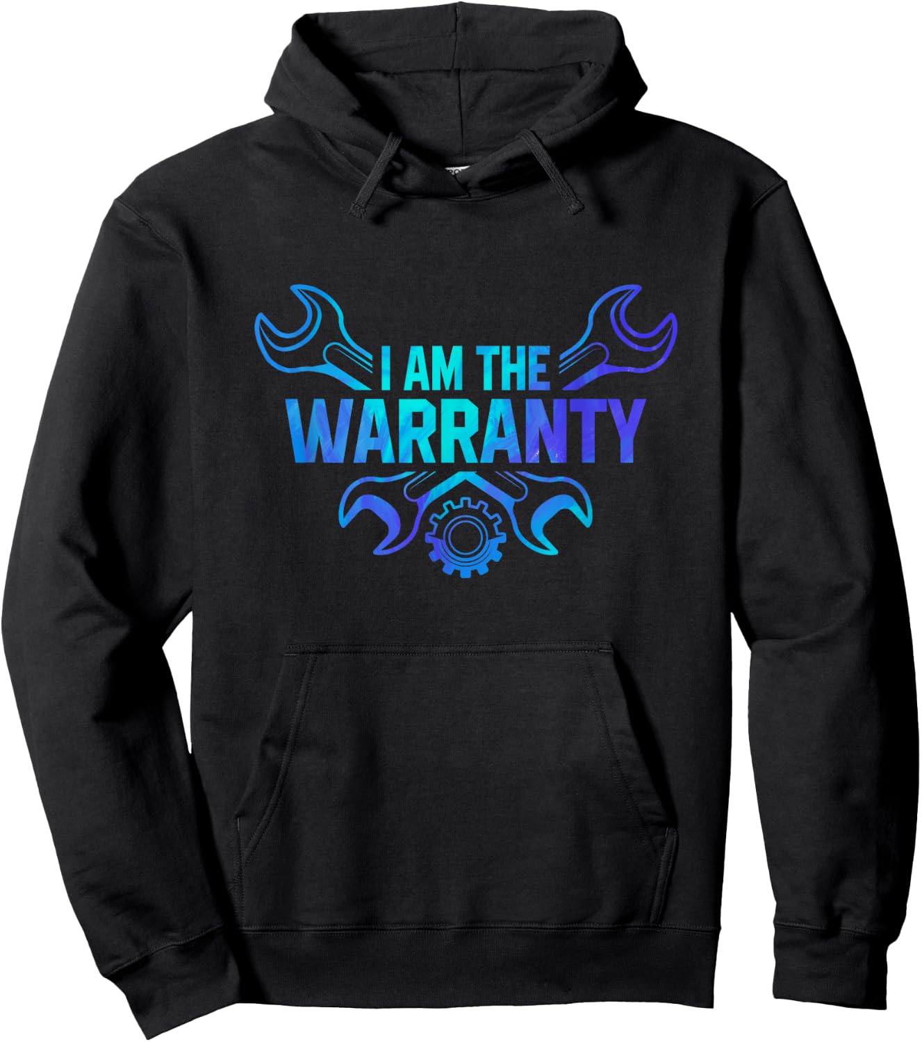 I Am The Warranty Car Lover Car Mechanic Automobile Repair Hoodie - Hoodie | Black