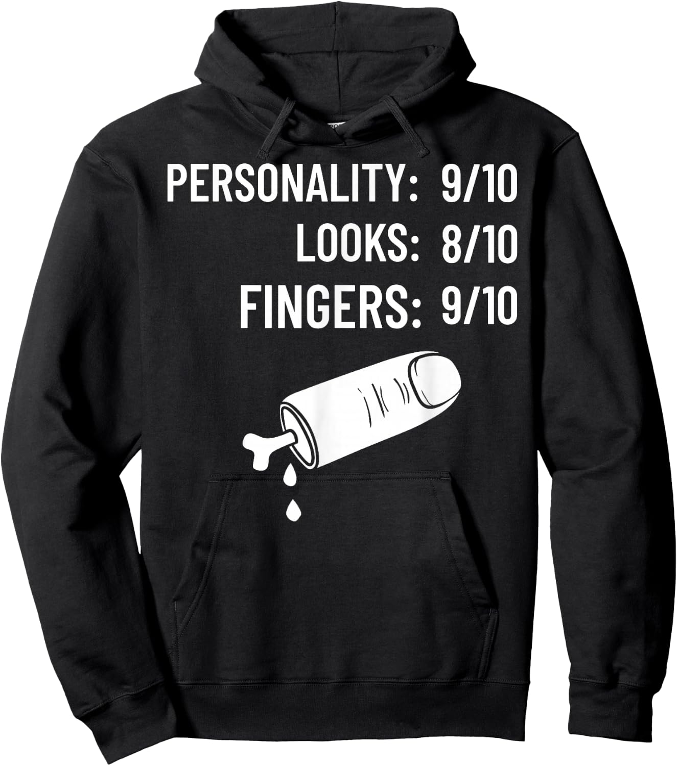 Missing Finger Prosthetic Amputation Recovery Hoodie - Hoodie | Black