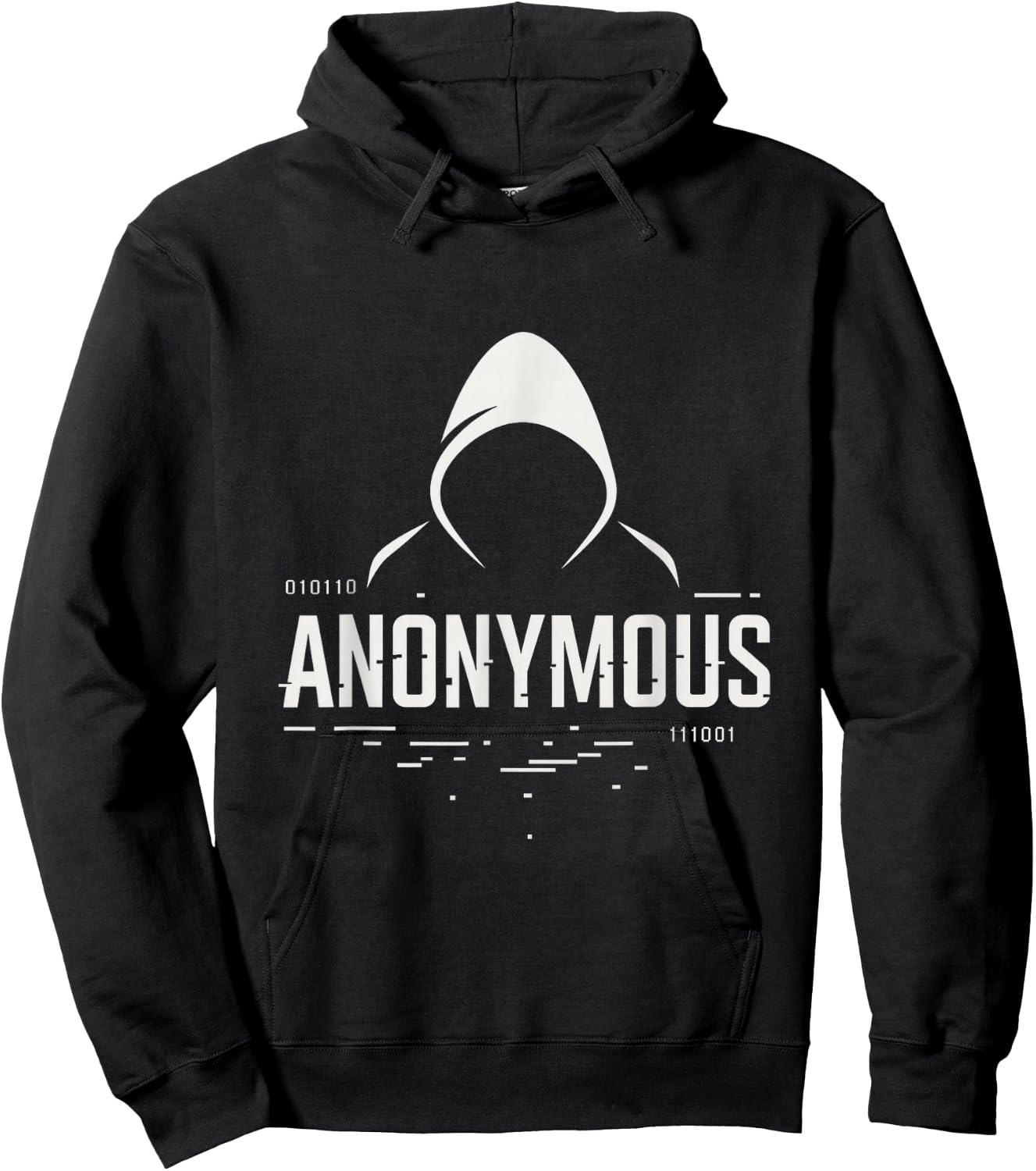 Anonymous Hacker | Cybersecurity Tech Hoodie - Hoodie | Black