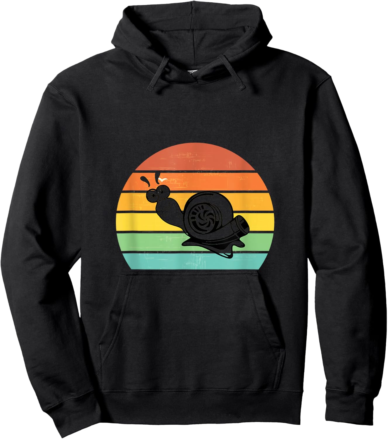 Turbo Snail Boost Racing Team Car Engine Steam Punk Style Hoodie - Hoodie | Black