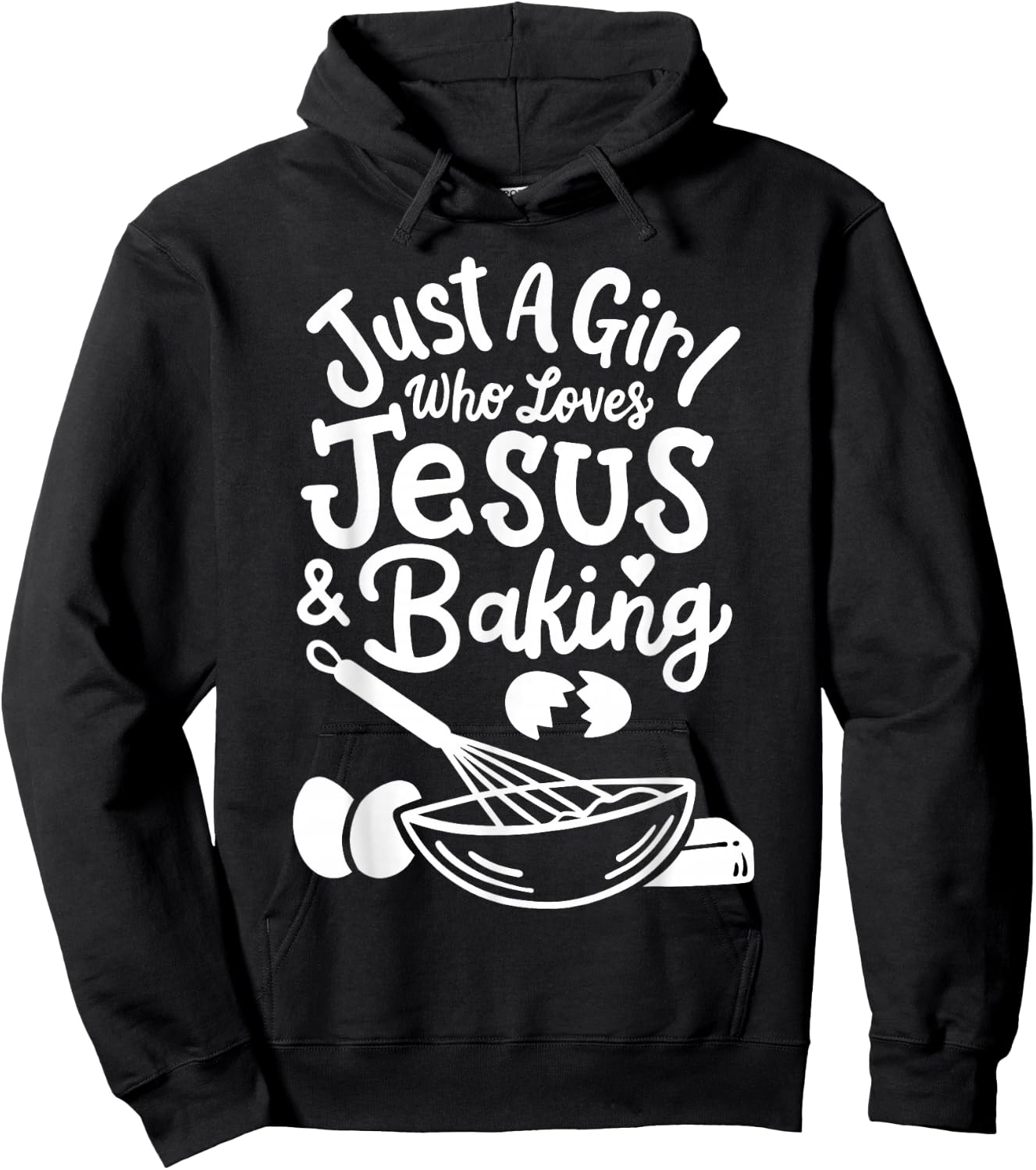 Baking Baker Bakery Pastry Just A Girl Who Loves Baking Hoodie - Hoodie | Black