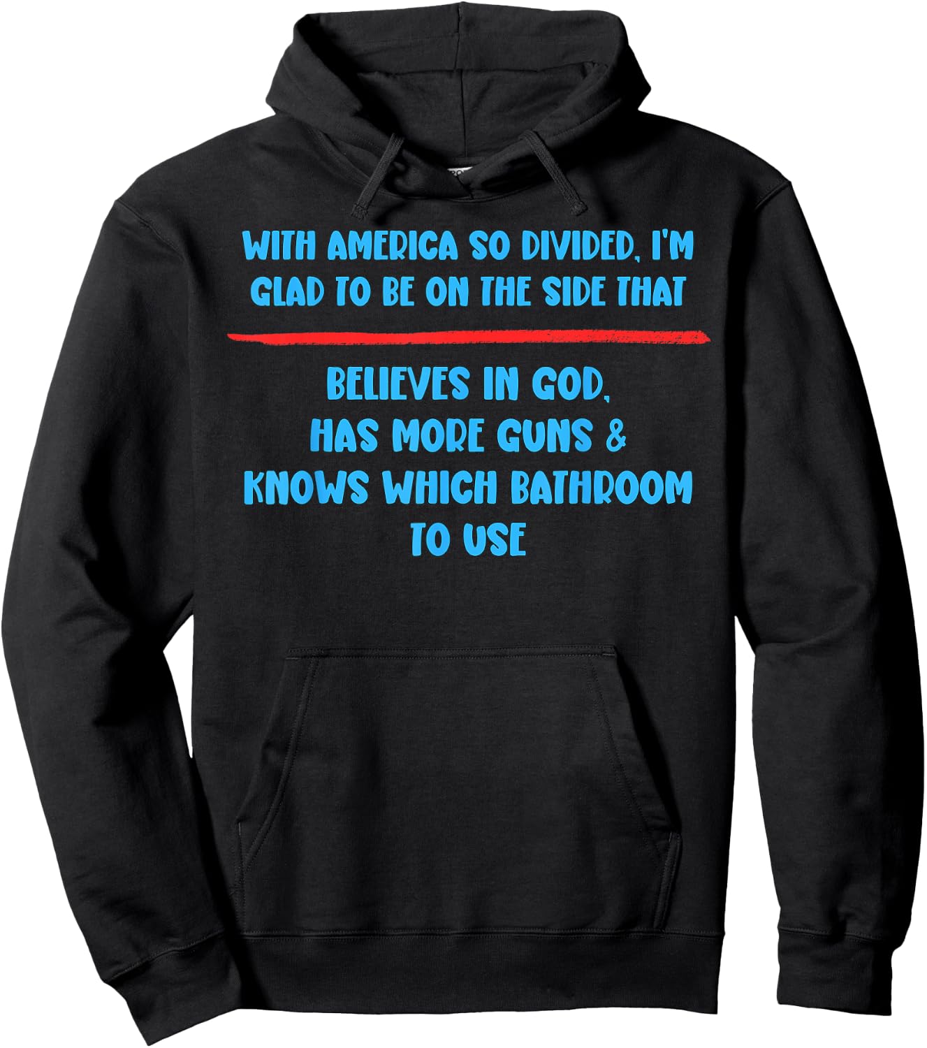Republican Anti Democrat Funny Political Apparel Hoodie - Hoodie | Black