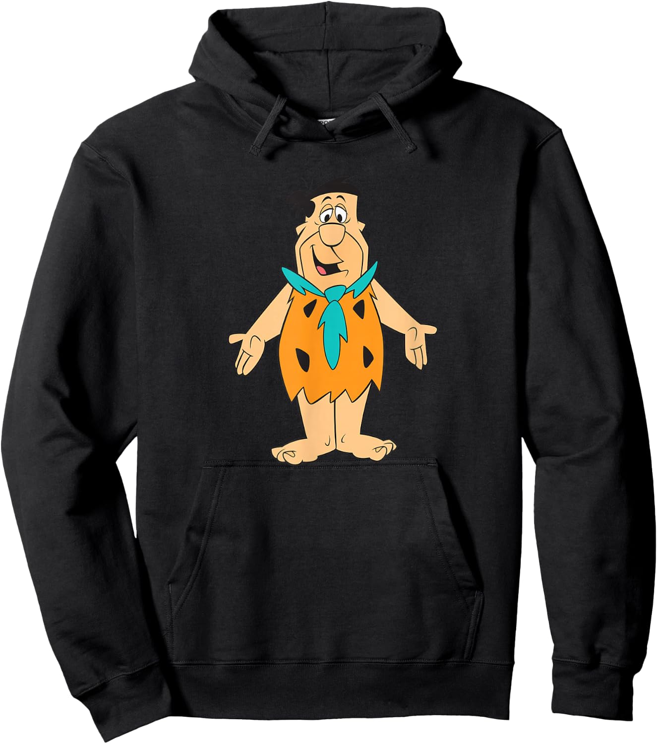 The Flintstones Fred Flintstone Character Art Hoodie - Hoodie | Black