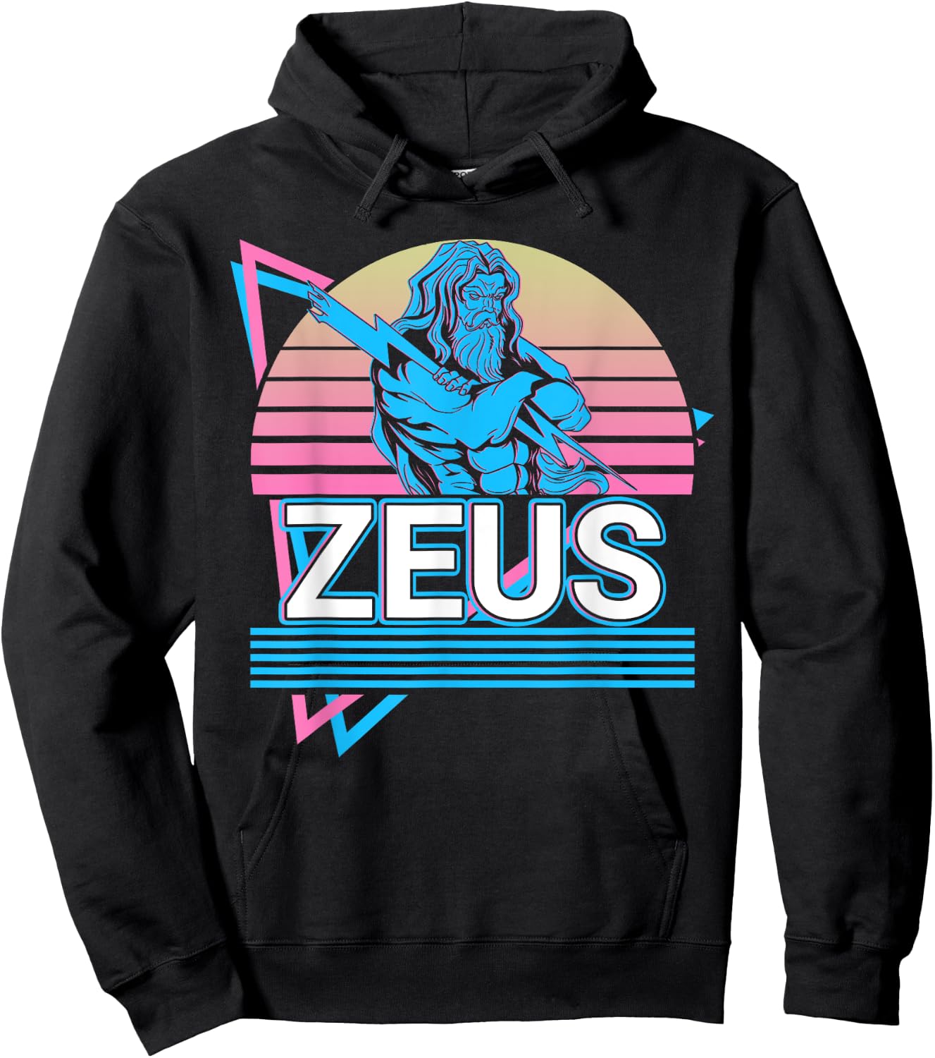 Zeus Greek God Of Sky Hoodie - Hoodie | Black