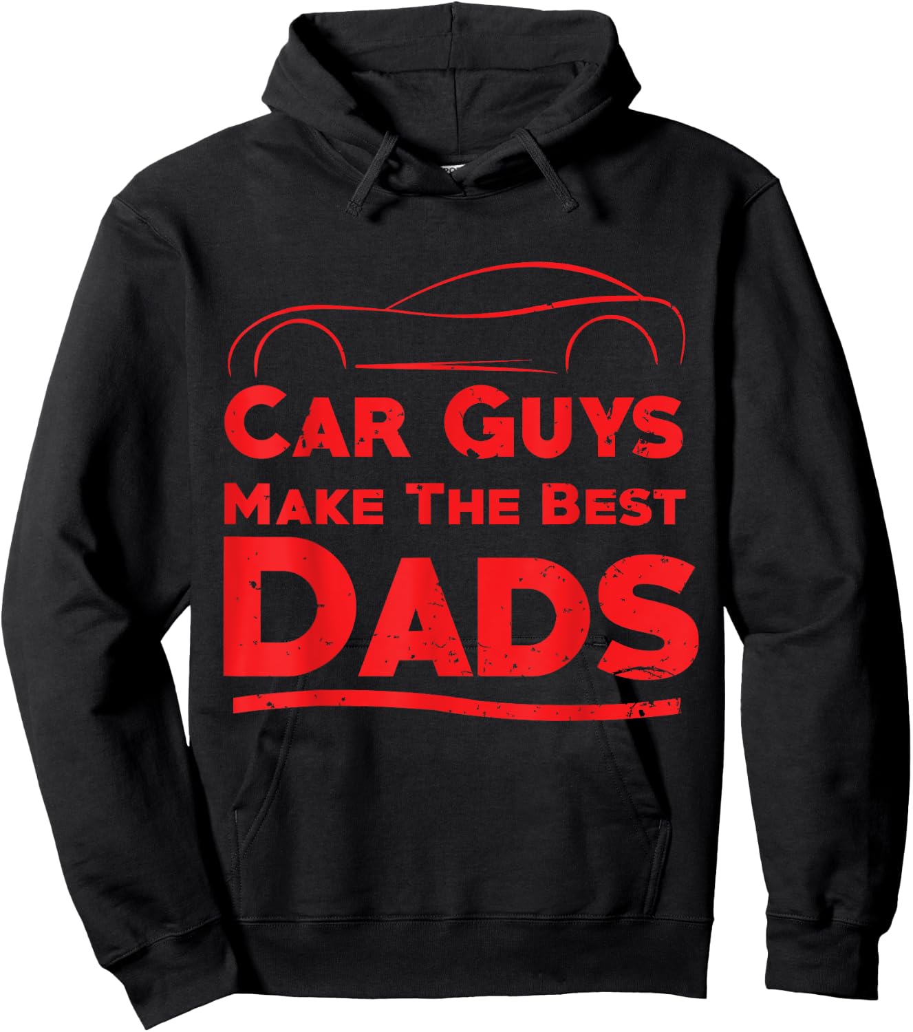 Car Guys Make The Best Dads , Funny Father Gift Hoodie - Hoodie | Black