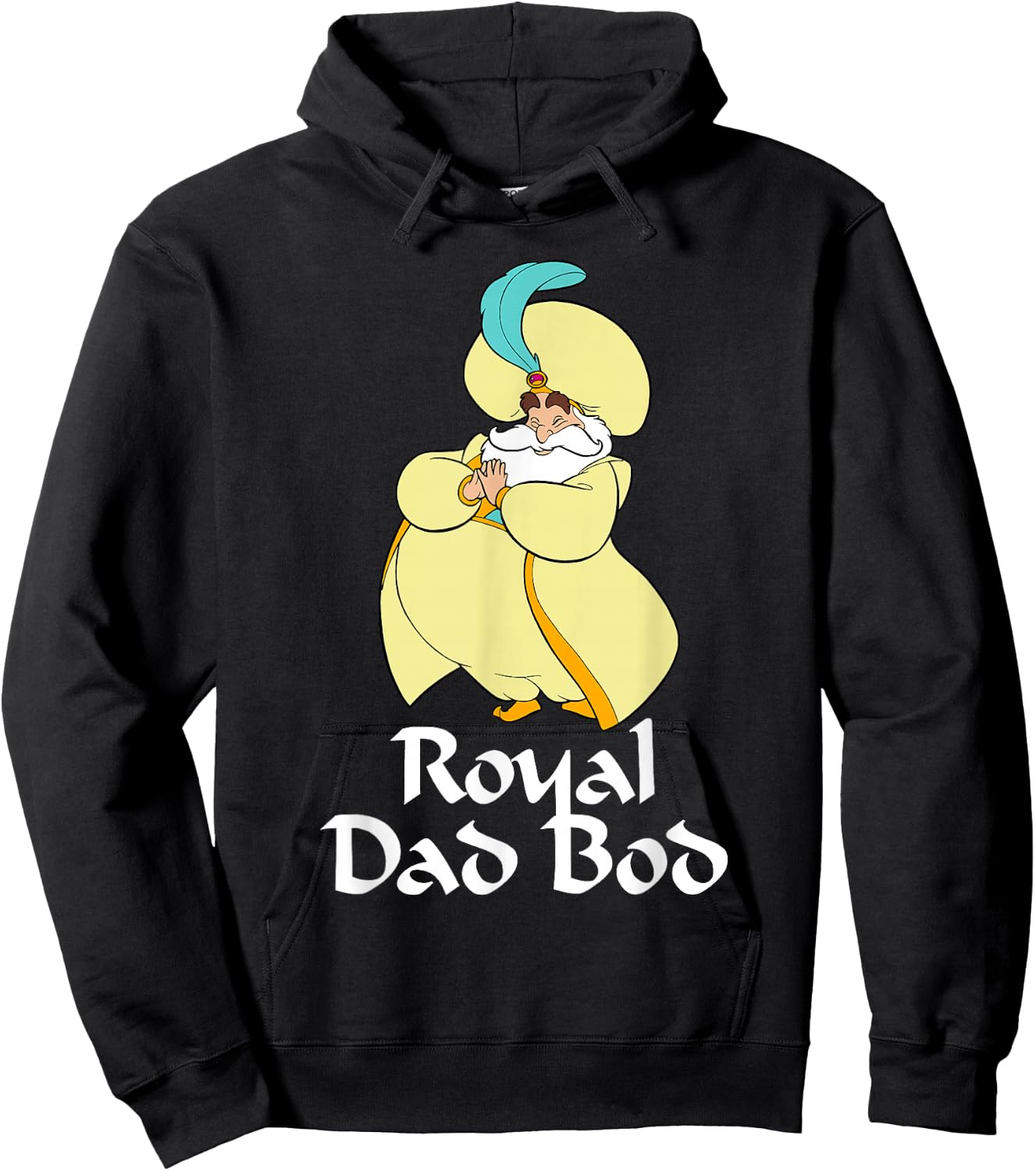 Disney Aladdin Sultan Royal Dad BOD Hoodie - Hoodie | Black