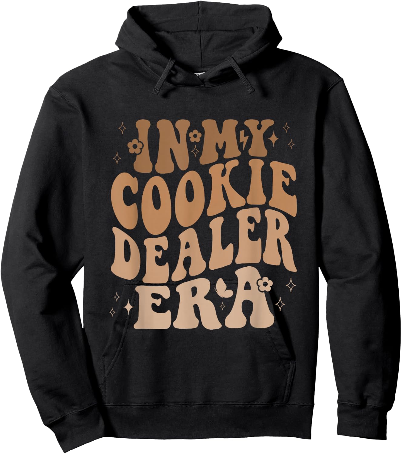 In My Cookie Dealer Era - Cookie Dealer Matching Birthday Hoodie - Hoodie | Black
