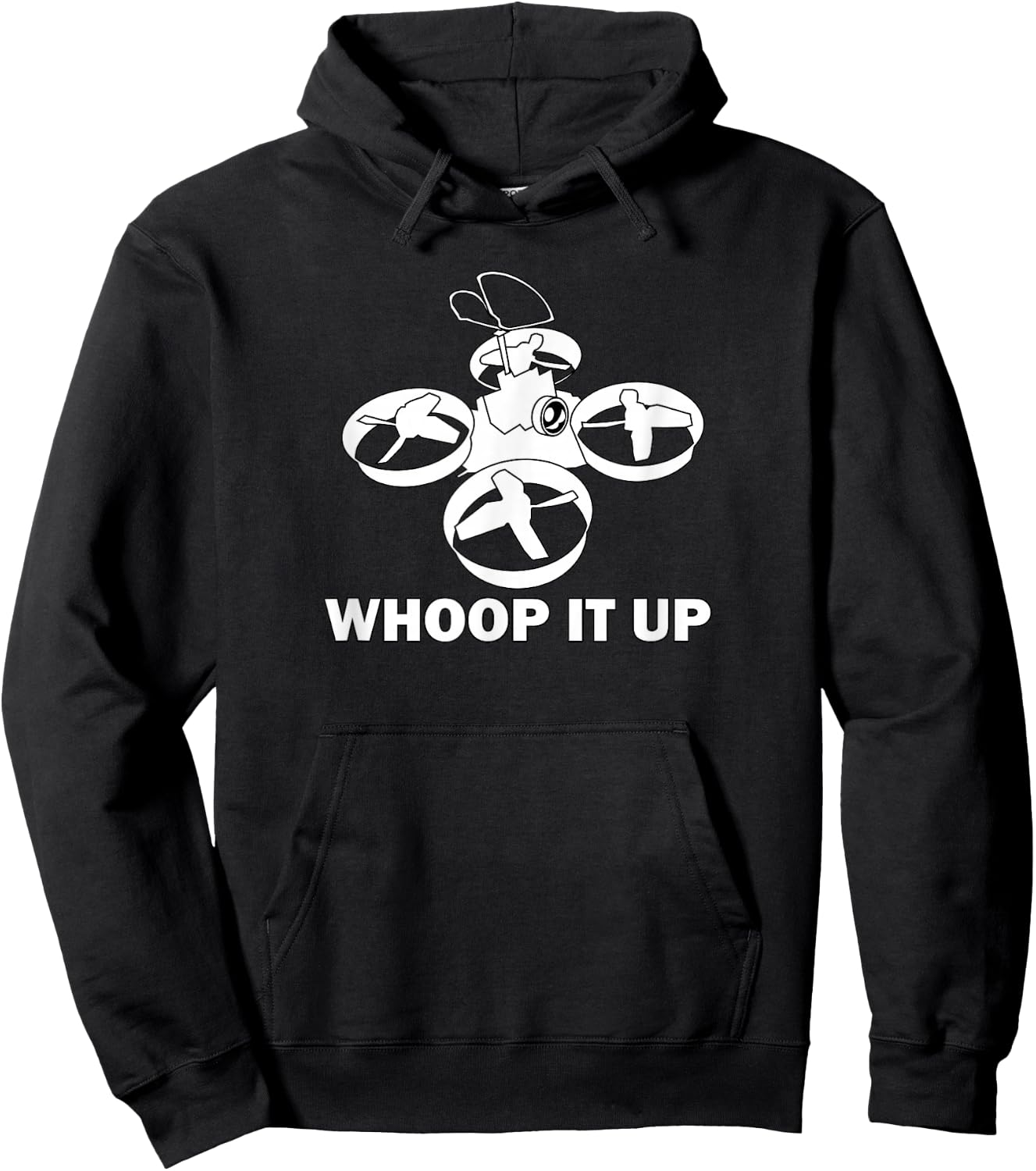 Tiny Whoop It Up Quadcopter Hoodie - Hoodie | Black