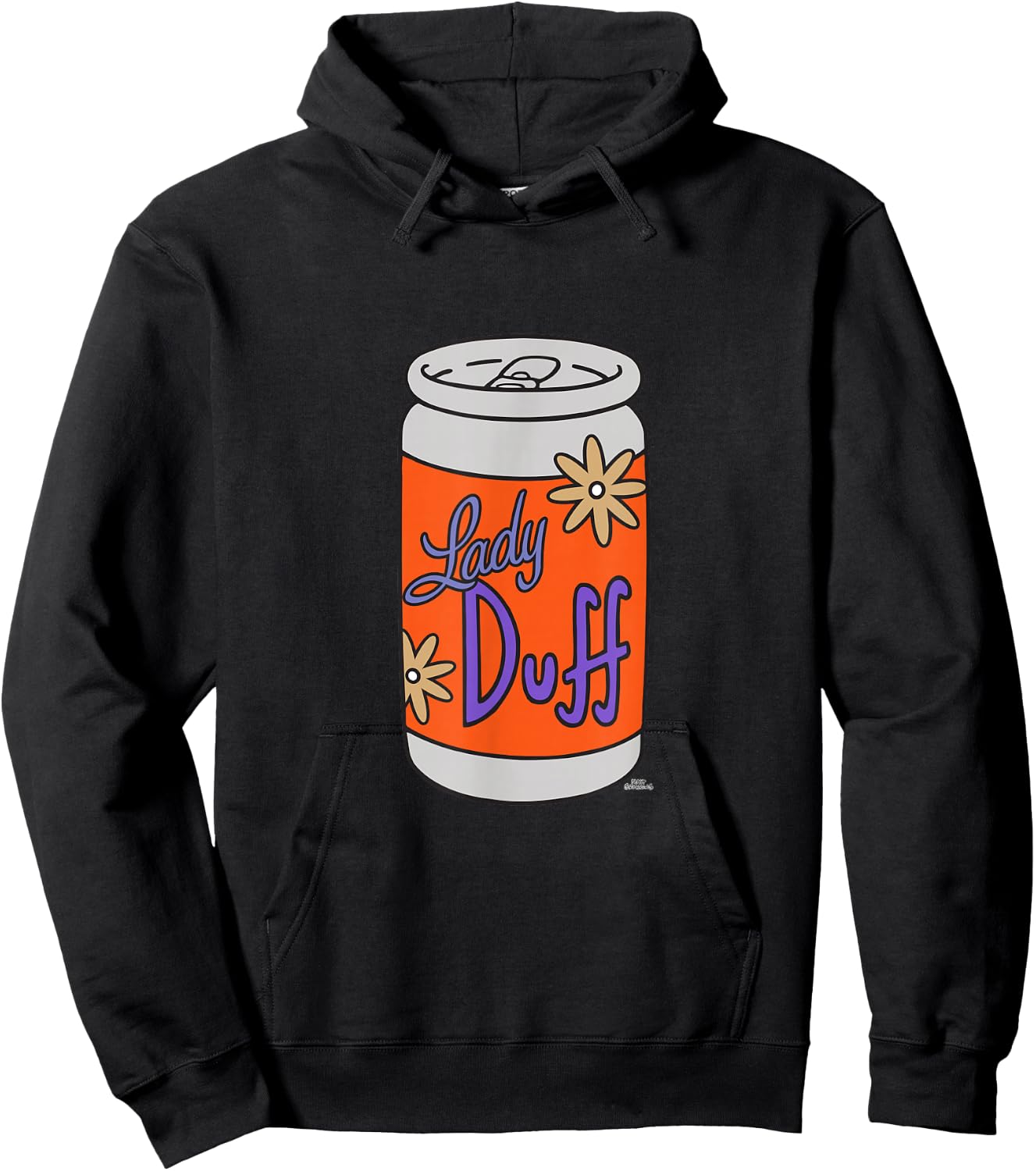 The Simpsons Lady Duff Beer Hoodie - Hoodie | Black