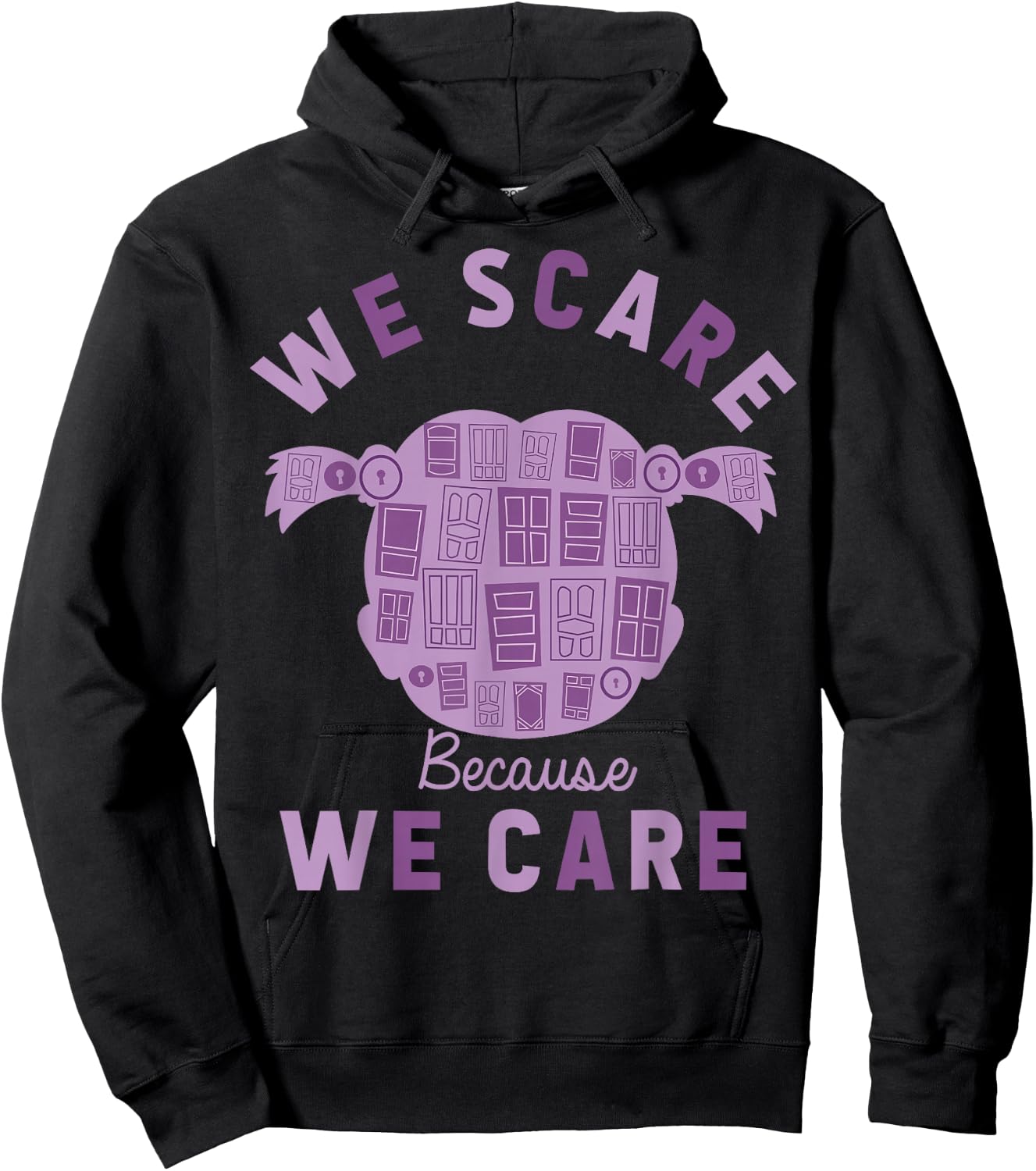 Disney Pixar Monsters University Boo Scare Graphic Hoodie - Hoodie | Black