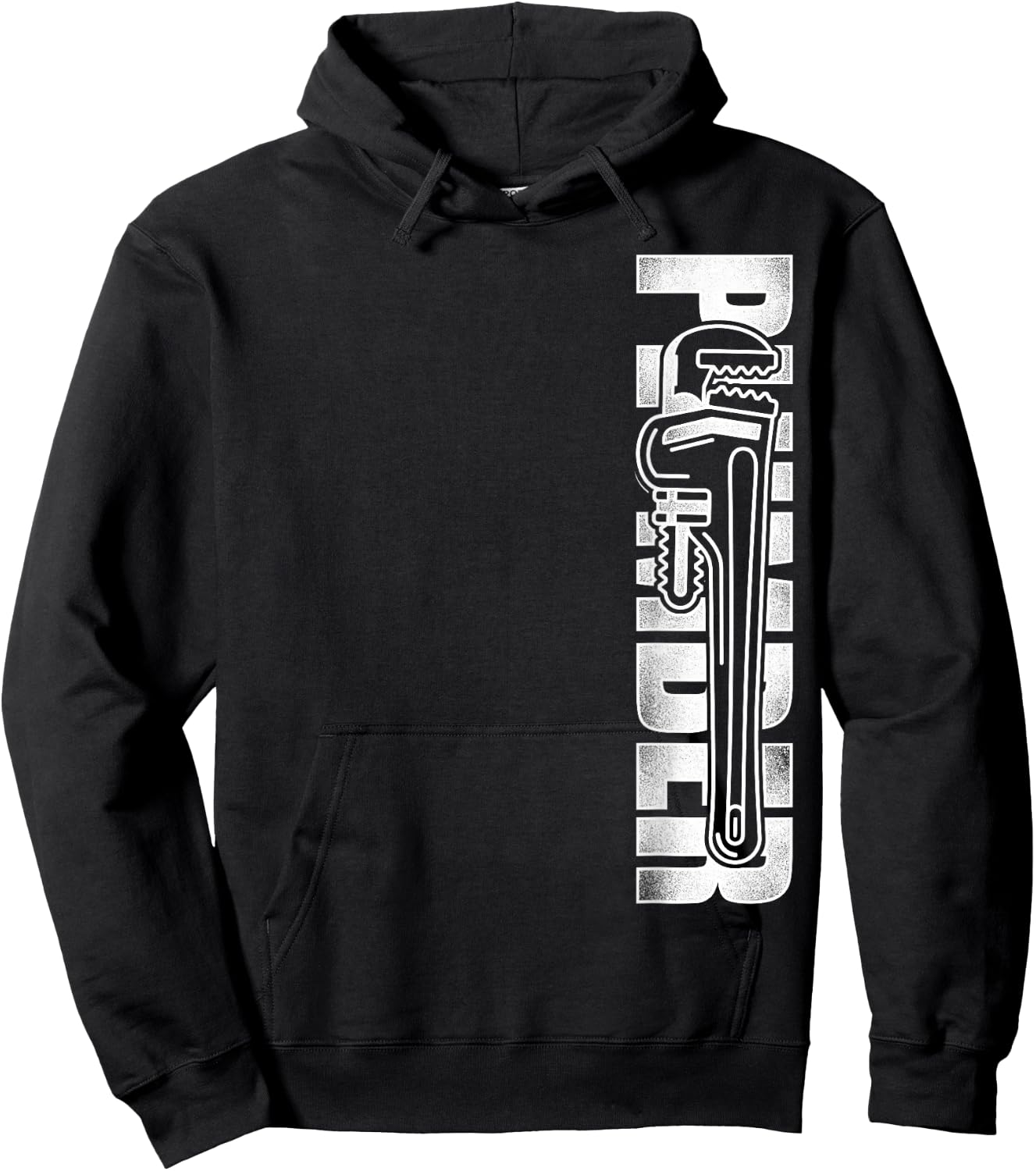 Plumber Vintage Plumber Hoodie - Hoodie | Black