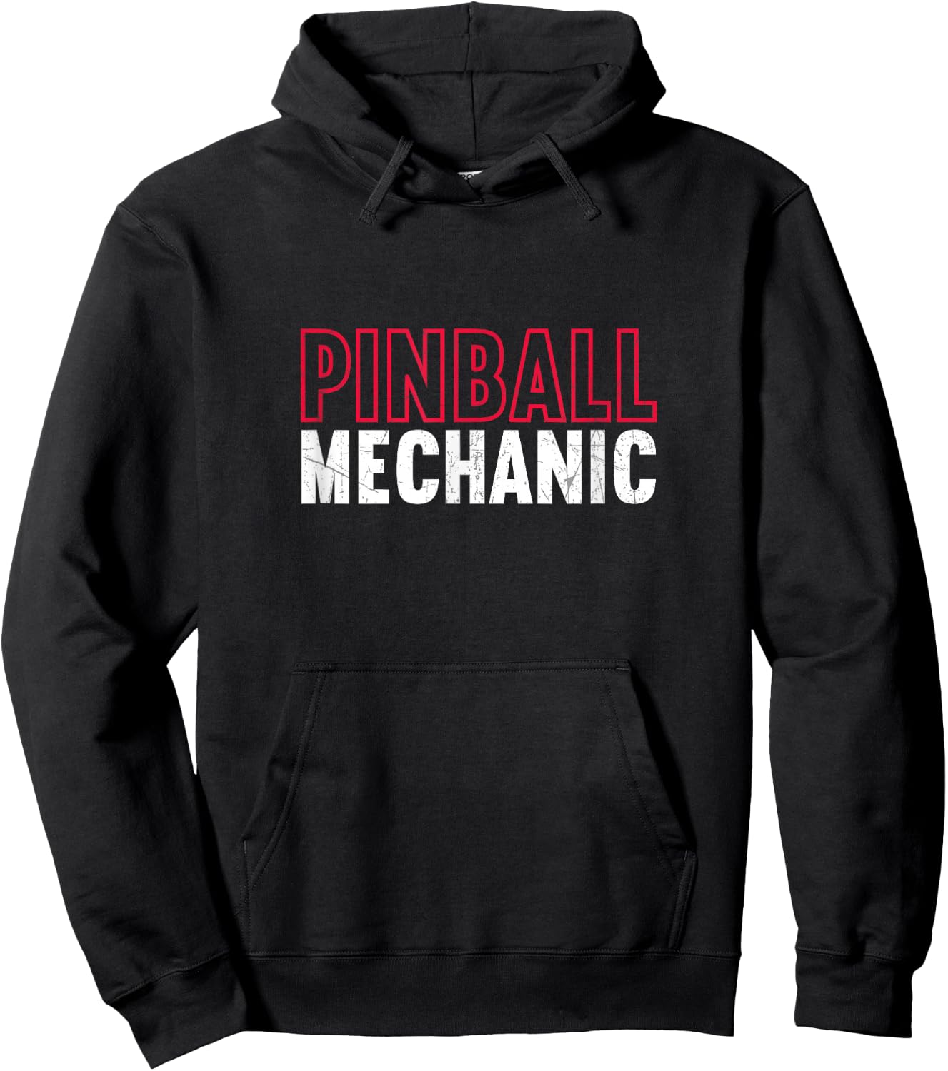 Pinball Mechanic Hoodie - Hoodie | Black