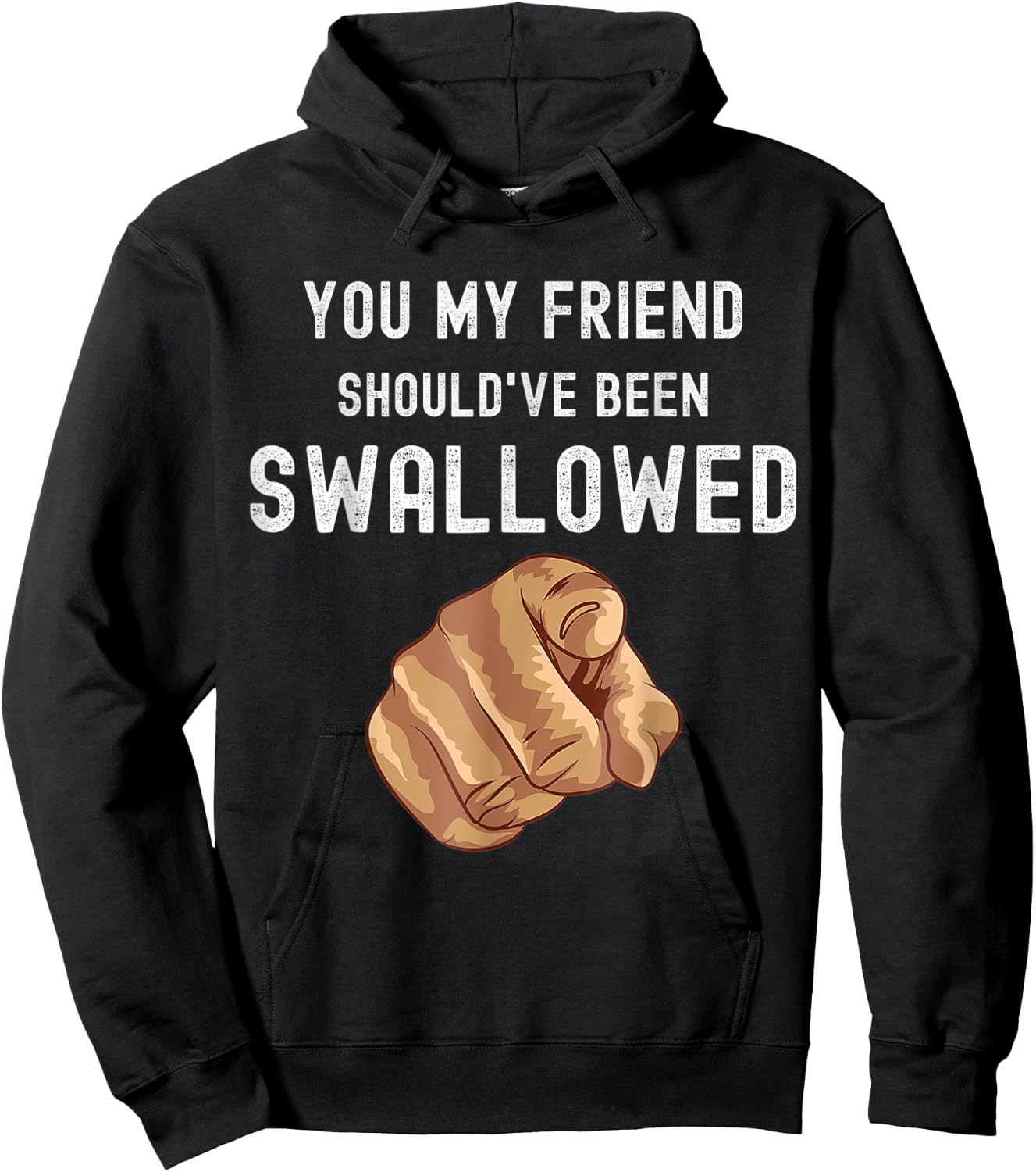 Funny Inappropriate Adult Humour Sarcastic Sex Gift Rude Gag Hoodie - Hoodie | Black