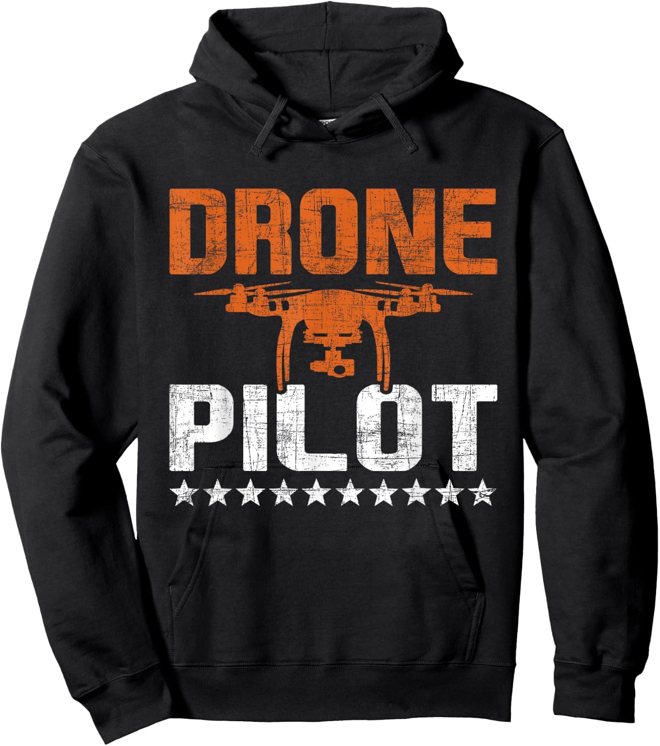 Drone Pilot - RC Flight Operator Quadcopter Flying Expert Hoodie - Hoodie | Black