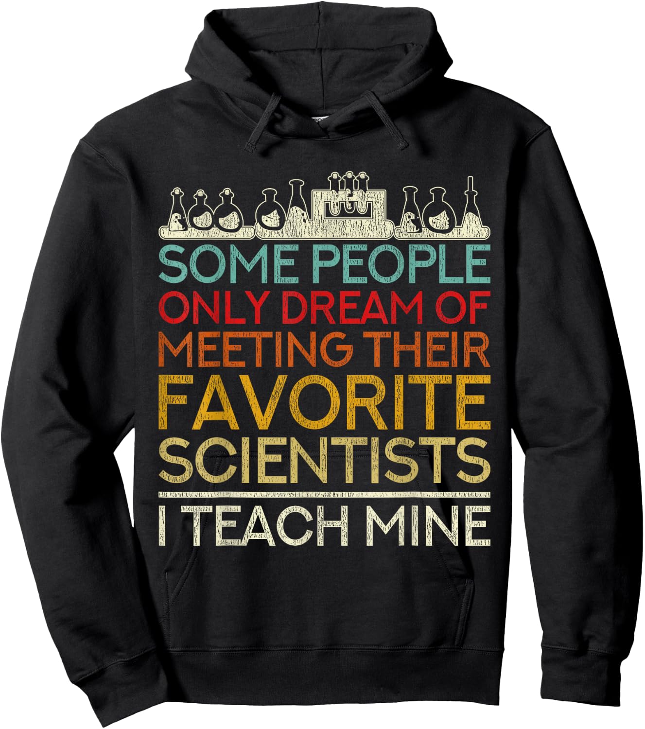 Science Teacher Biologist Scientist Men Women Gift Biology Hoodie - Hoodie | Black