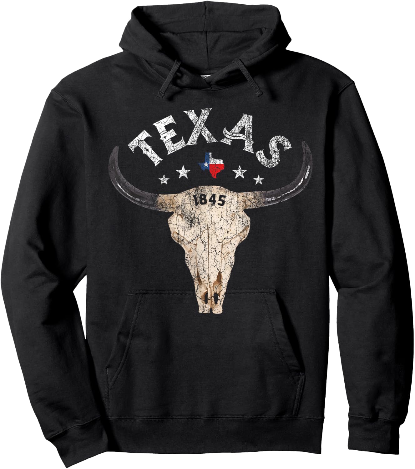 Texas - USA - Pride since 1845 Holiday Hoodie - Hoodie | Black