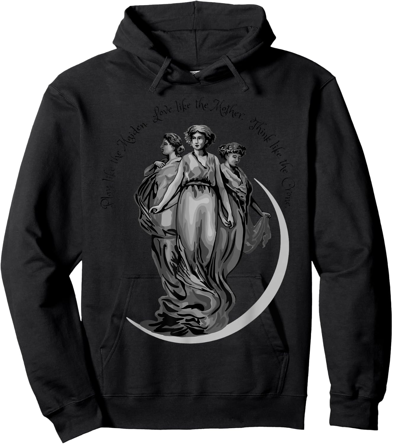 Maiden, Mother, Crone Hoodie - Hoodie | Black