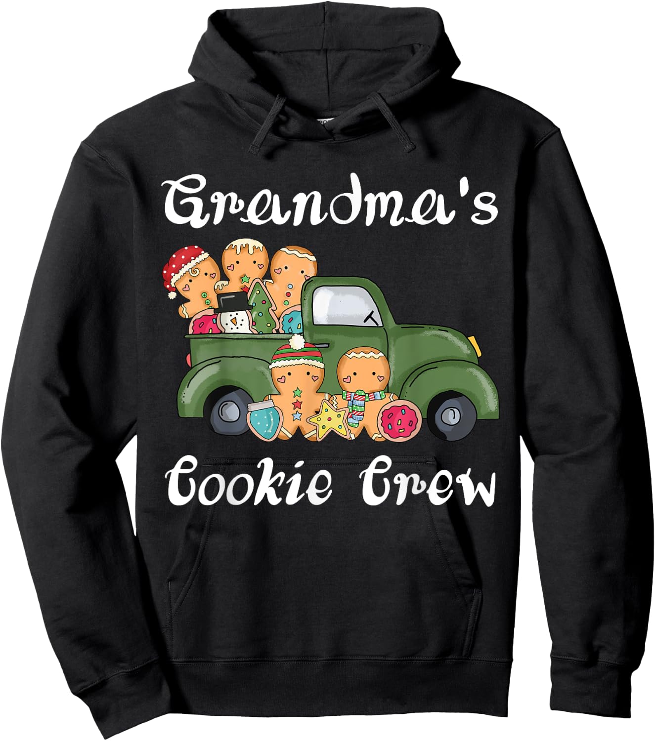 Grandma's Cookie Crew Hoodie - Hoodie | Black