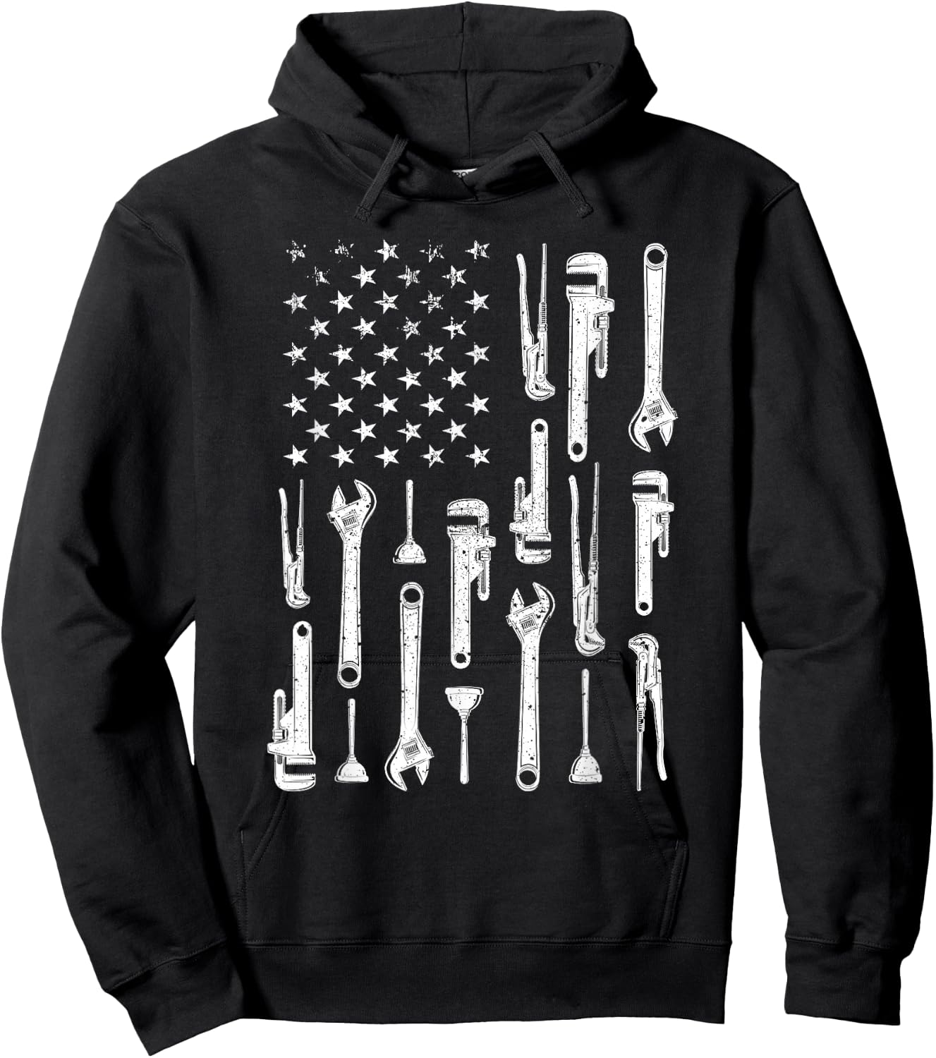 Plumbing Graphic Design Plumber Dad Hoodie - Hoodie | Black