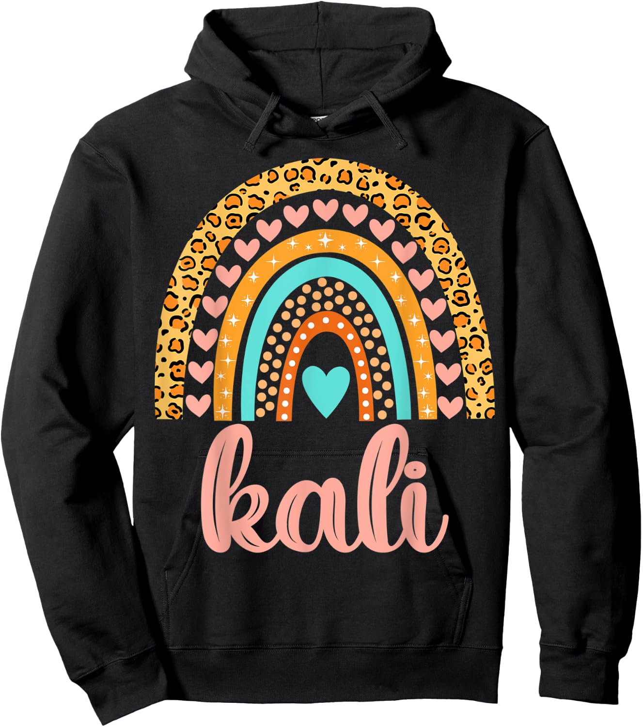 Kali Kali Name Birthday Shirt Gift Hoodie - Hoodie | Black
