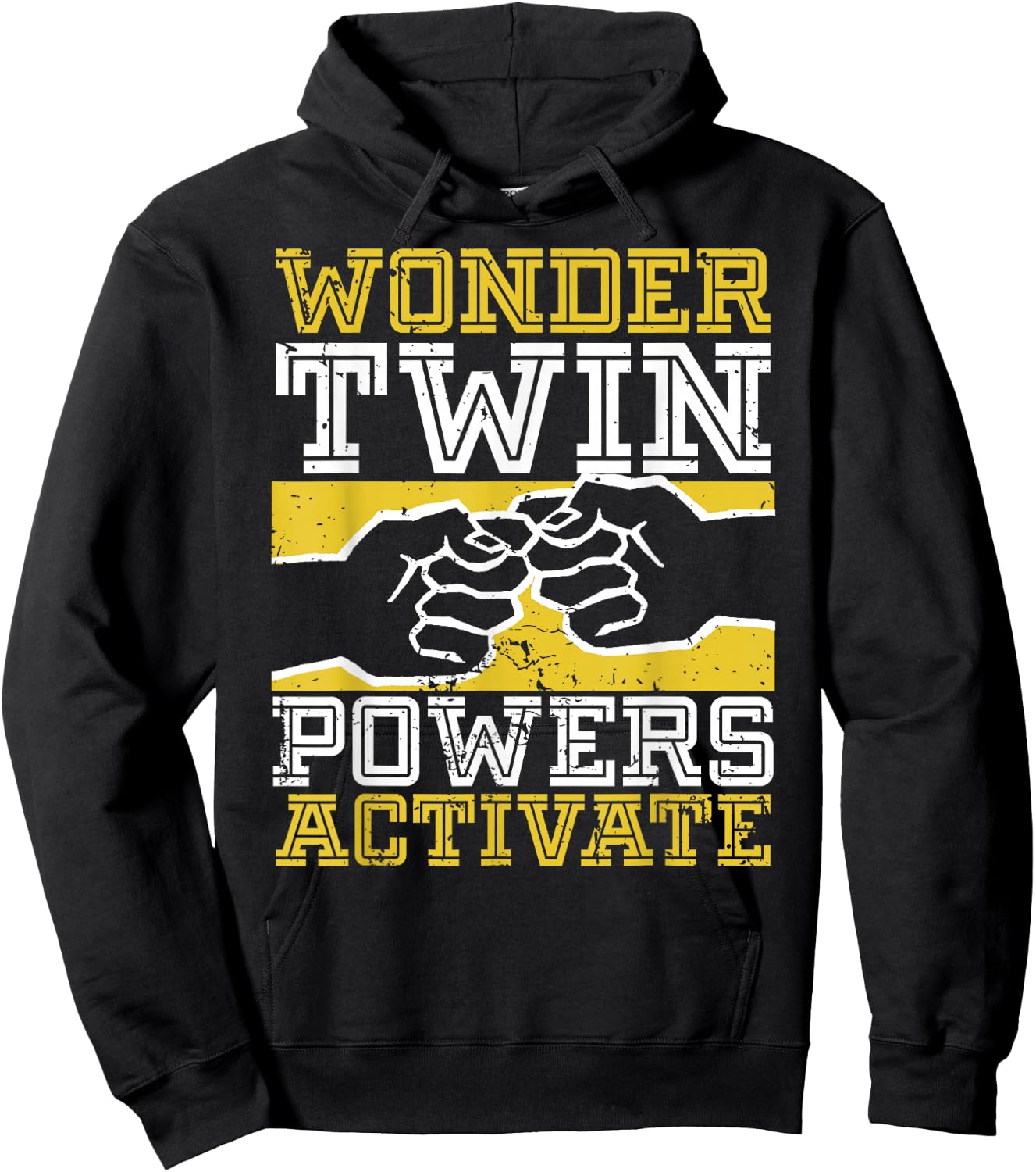 Wonder Twin Power Activated Design, Sibling Design Hoodie - Hoodie | Black