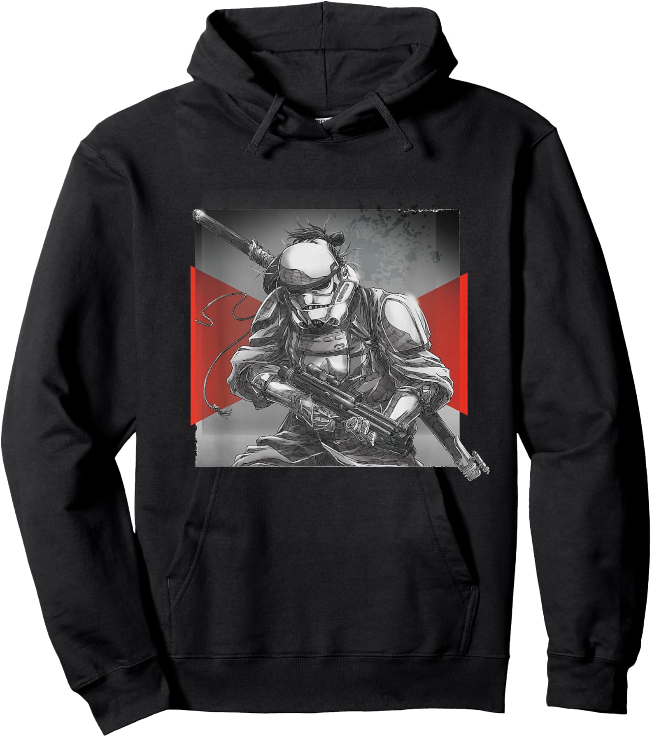 Star Wars: Visions Anime The Duel Samurai Stormtrooper Hoodie - Hoodie | Black