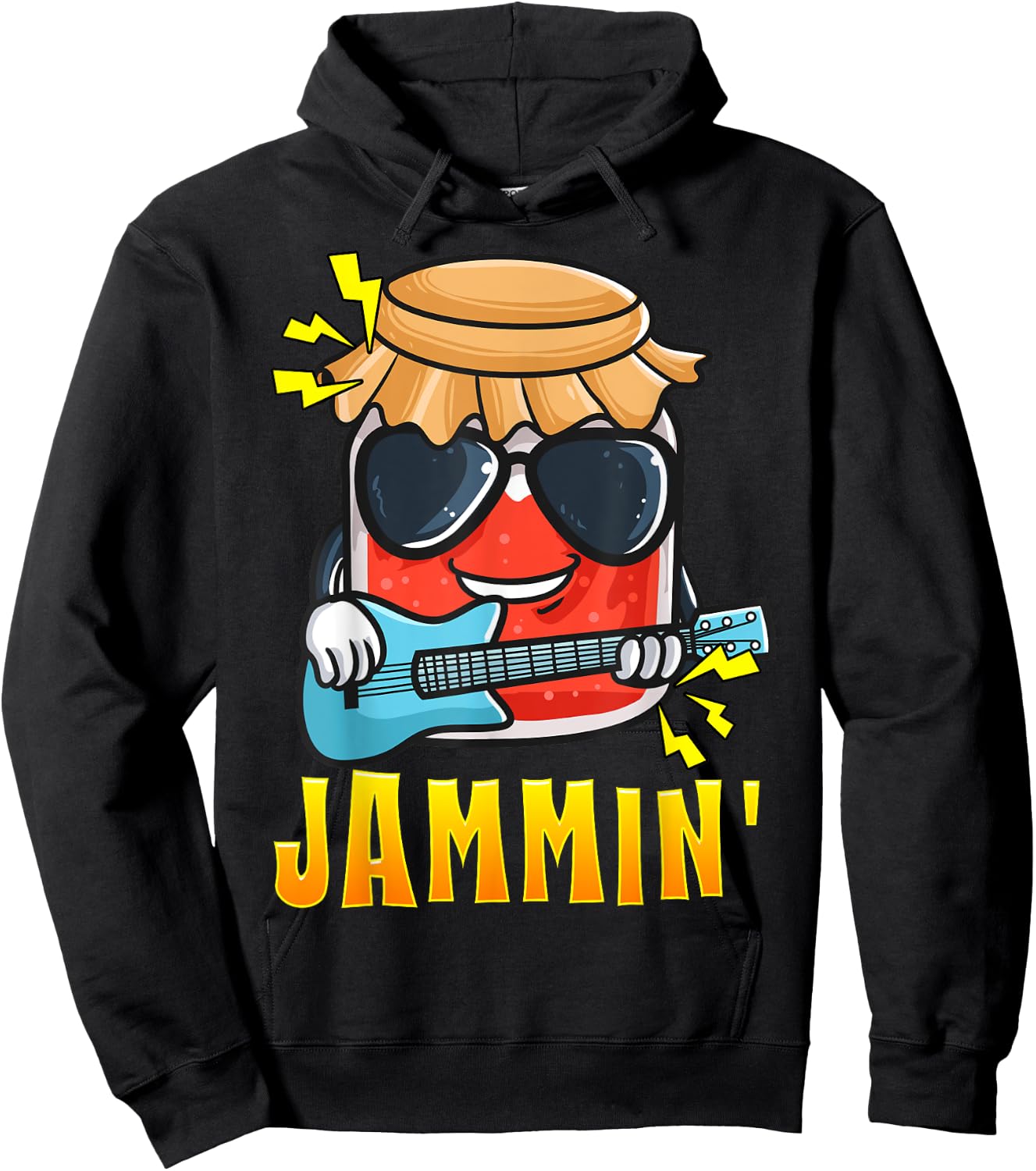 Canning Jam Love Canning Jelly And Jam Funny Jammin' Canner Hoodie - Hoodie | Black