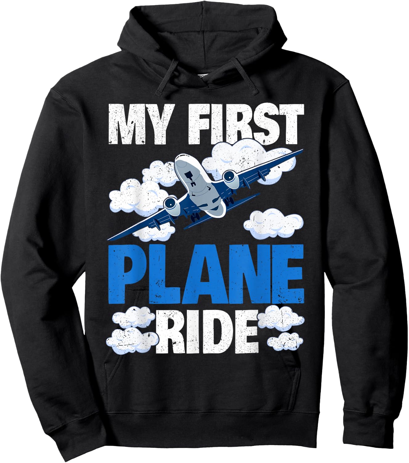 My First Plane Ride Hoodie - Hoodie | Black