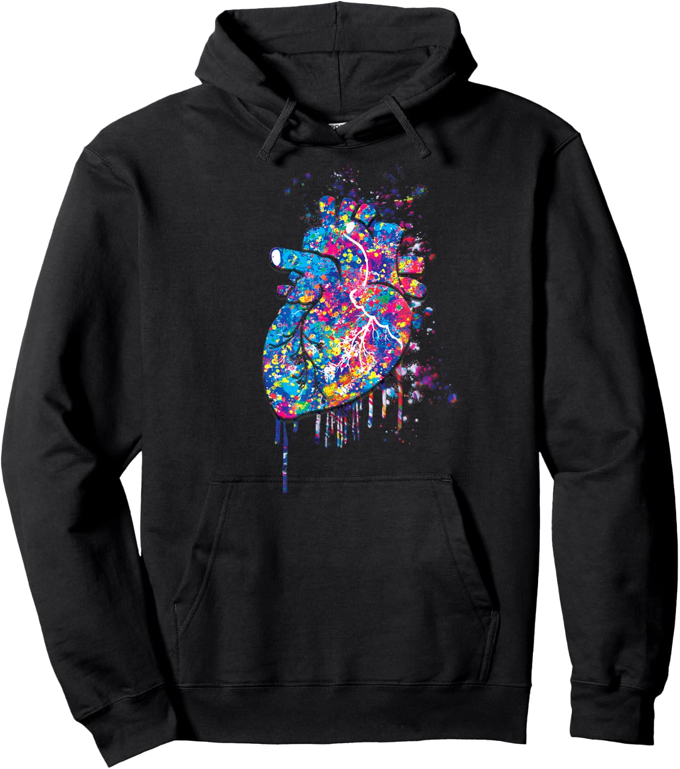 HItta 3xs Heart Gym Fitness Motivation Workout Inspiration Hoodie - Hoodie | Black