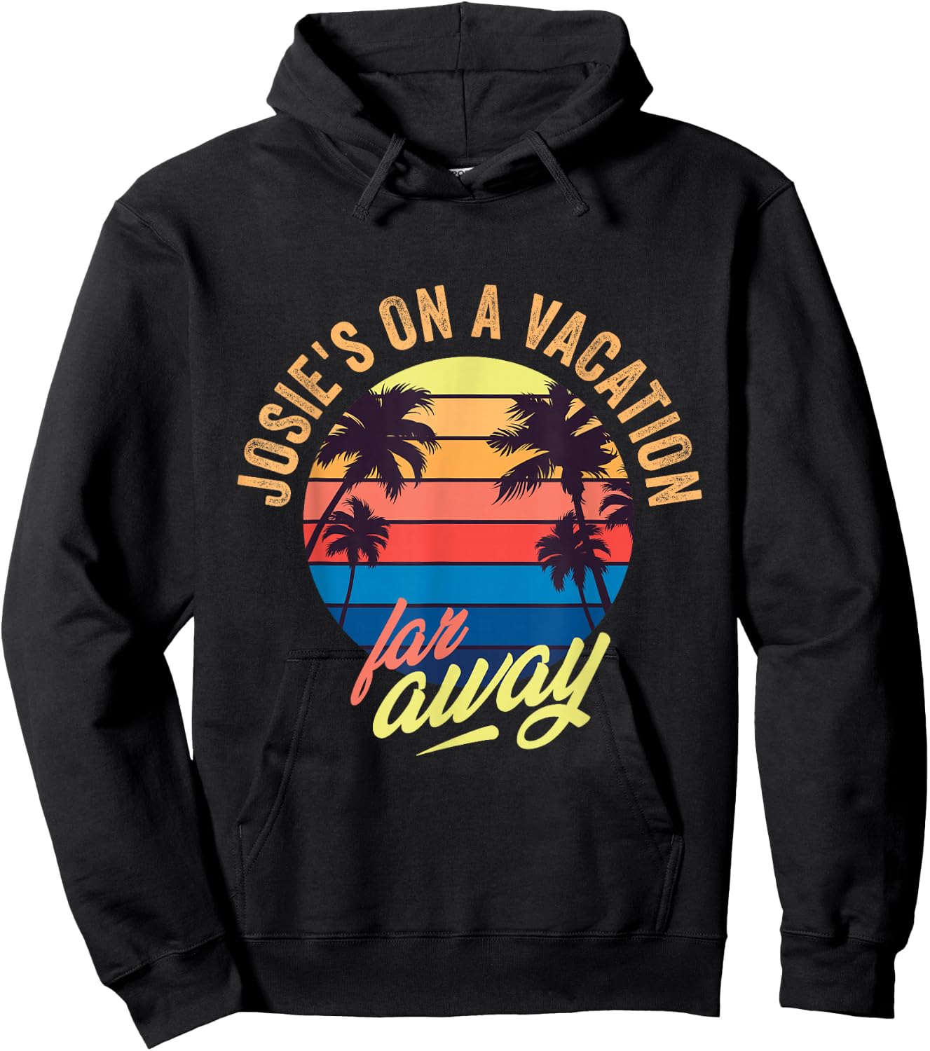 Josie's on a Vacation far Away Hoodie - Hoodie | Black