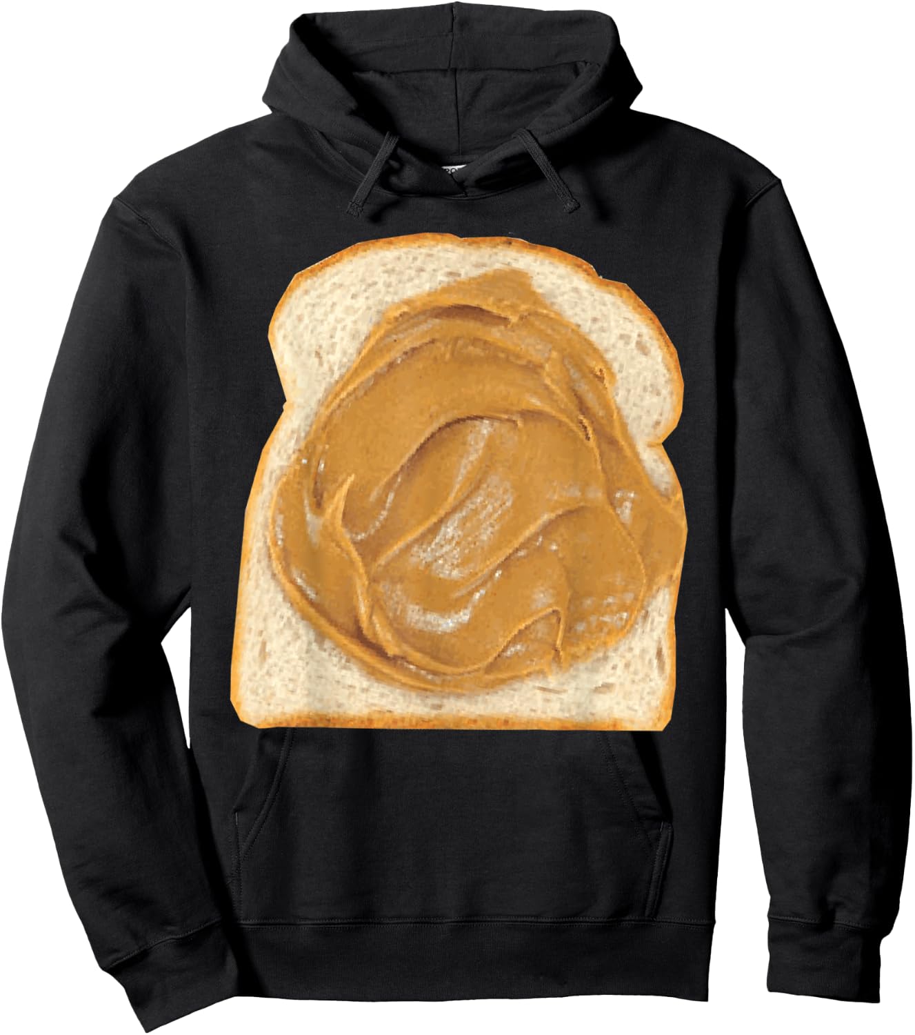 Peanut Butter on Bread Costume Hoodie - Hoodie | Black