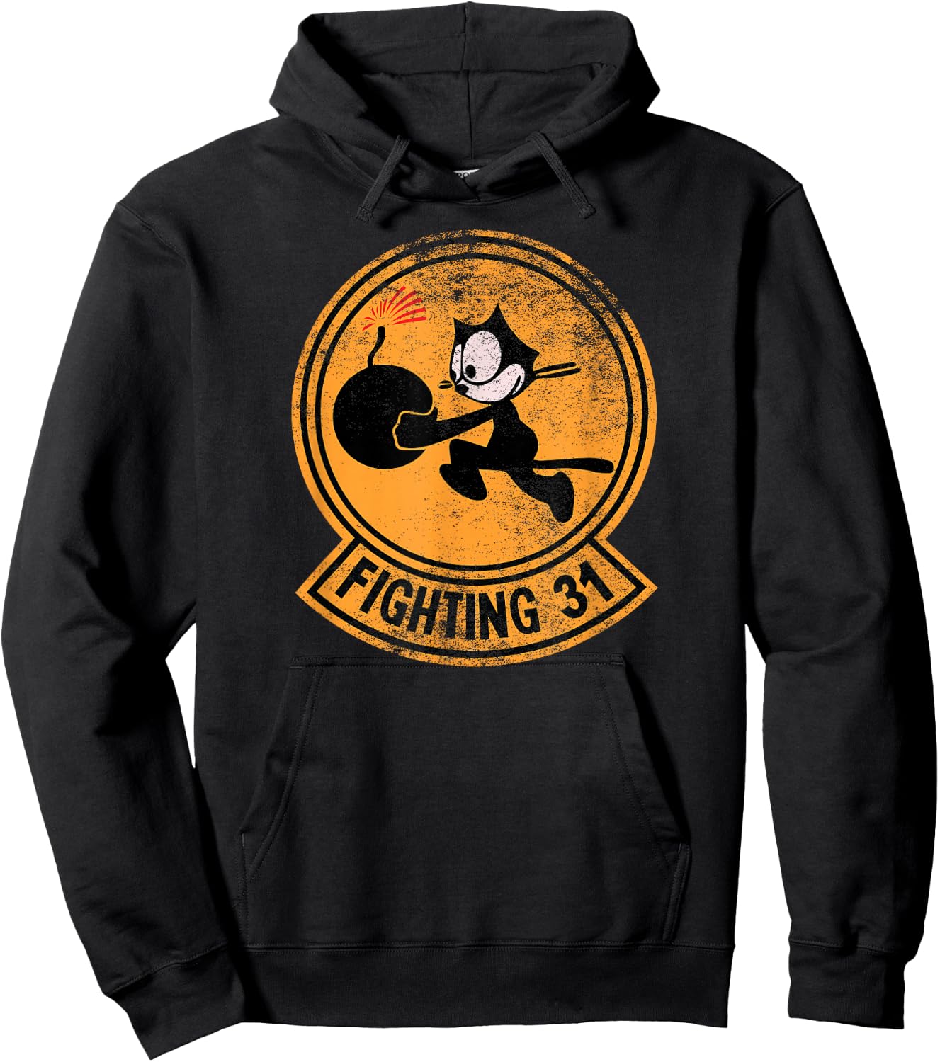 WW2 VFA-31 Tomcatters Squadron Patch VFA31 Hoodie - Hoodie | Black