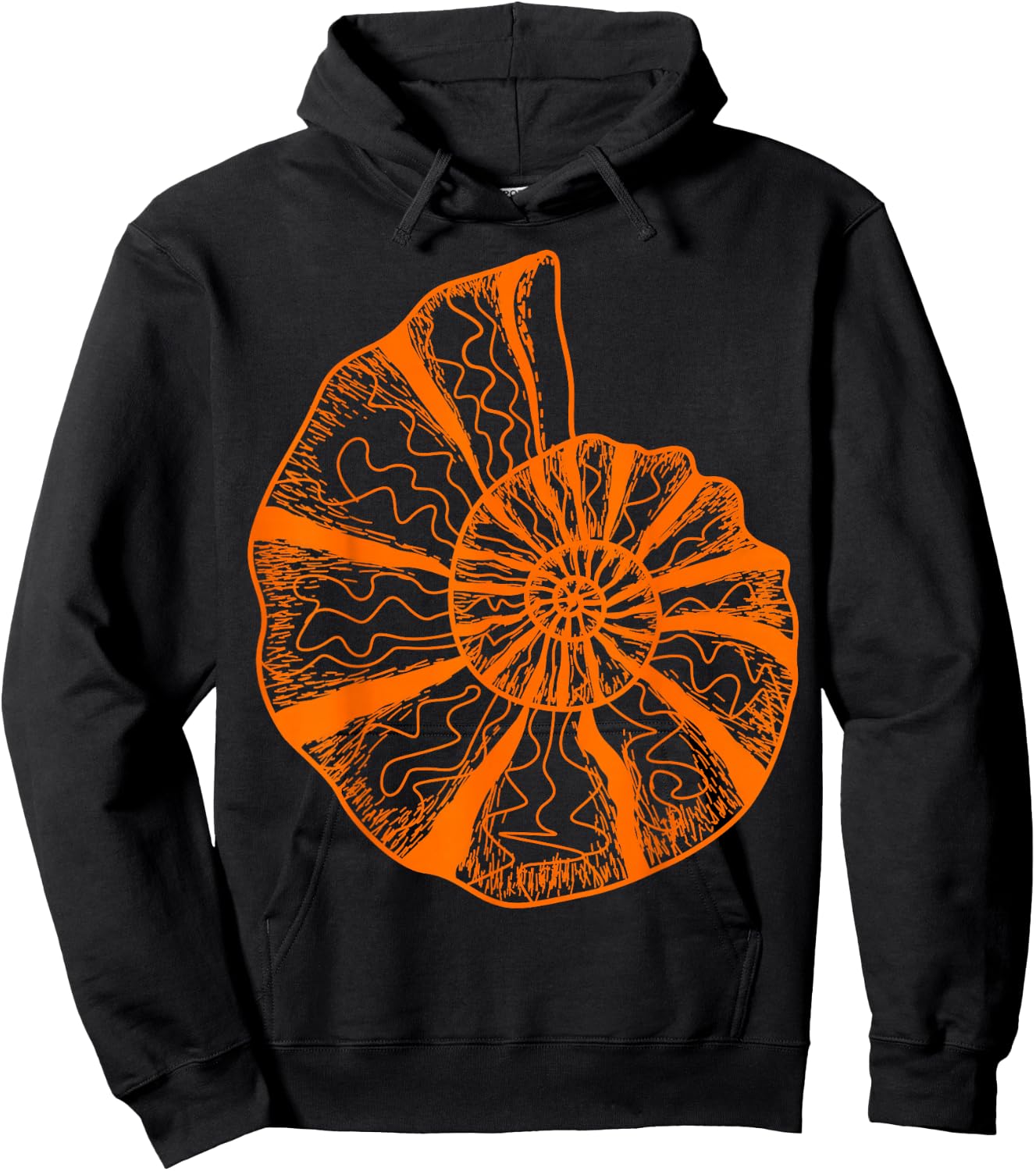 Ammonite Fossils Geologist Paleontologist Study Paleontology Hoodie - Hoodie | Black