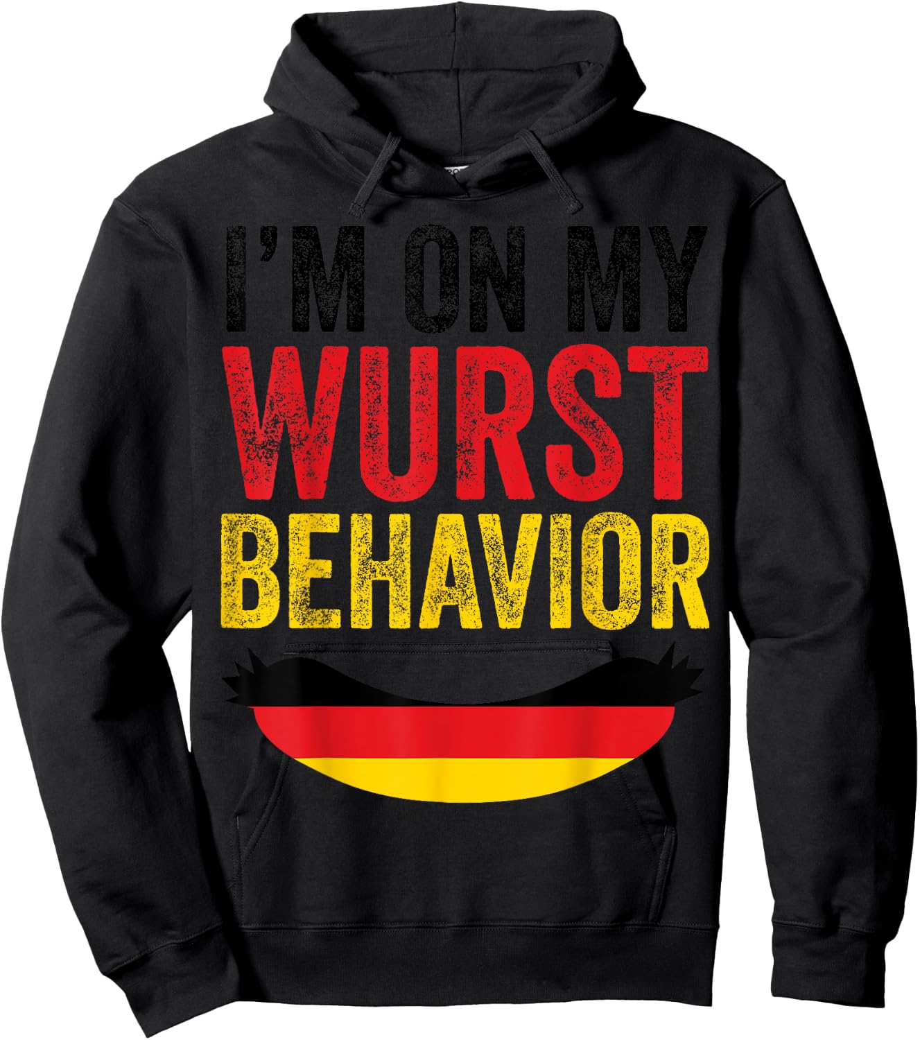 German Clothes American Oktoberfest Clothing Men Women Wurst Hoodie - Hoodie | Black