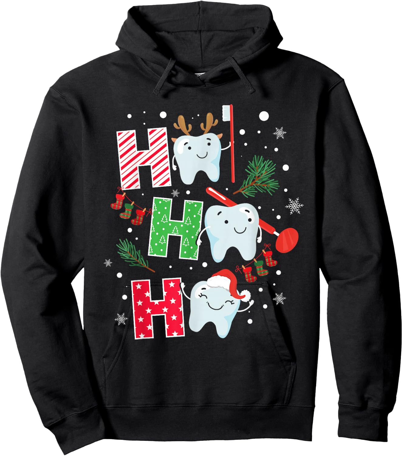 Dentist Christmas Future Dentist Dentistry Graduate Gift Hoodie - Hoodie | Black