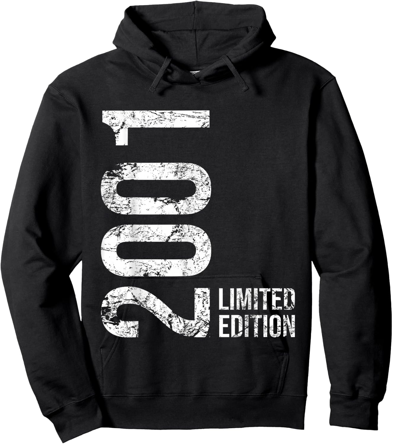 24th Birthday 24 Years Old Man Woman Vintage 2001 Hoodie - Hoodie | Black