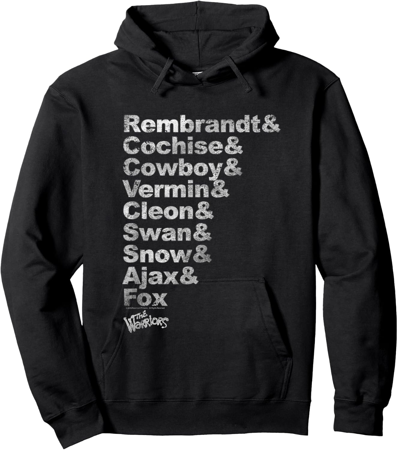 Warriors Roster Hoodie - Hoodie | Black