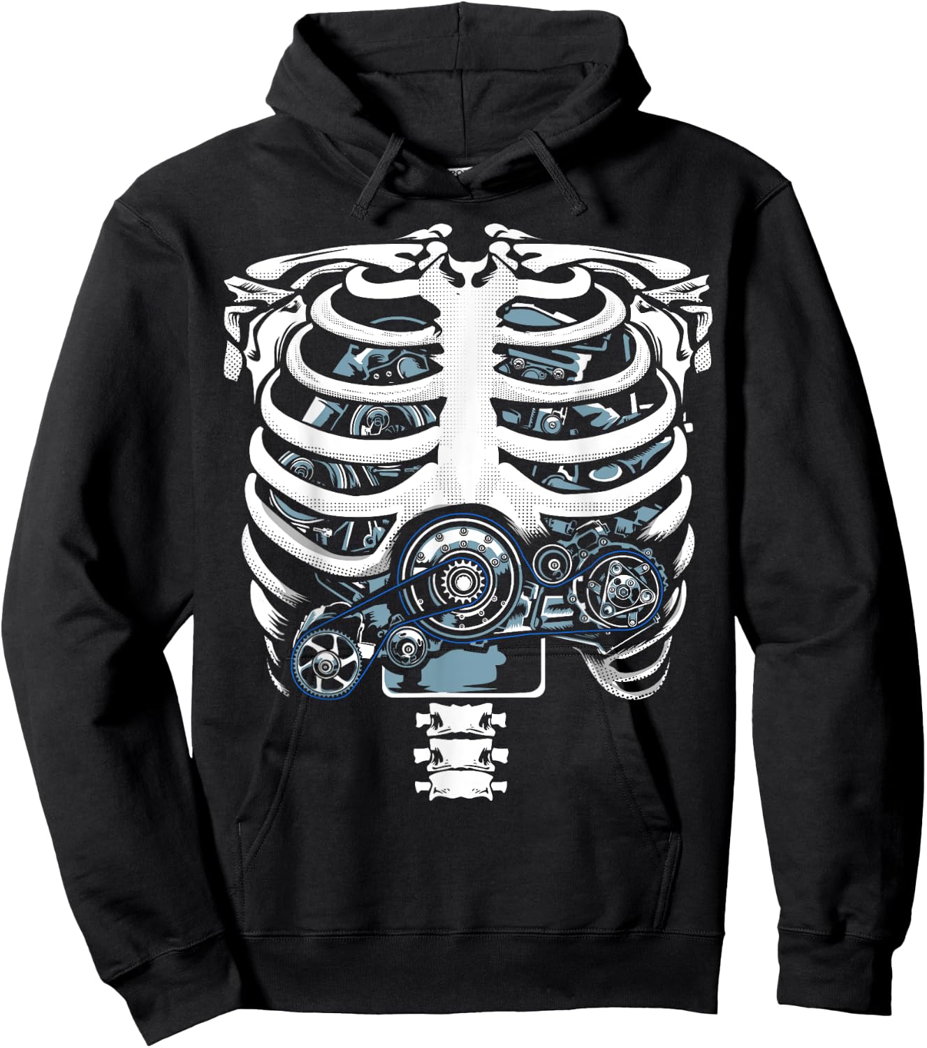 Funny Mechanic Designs Dad Car Enthusiasts Engineers Hoodie - Hoodie | Black