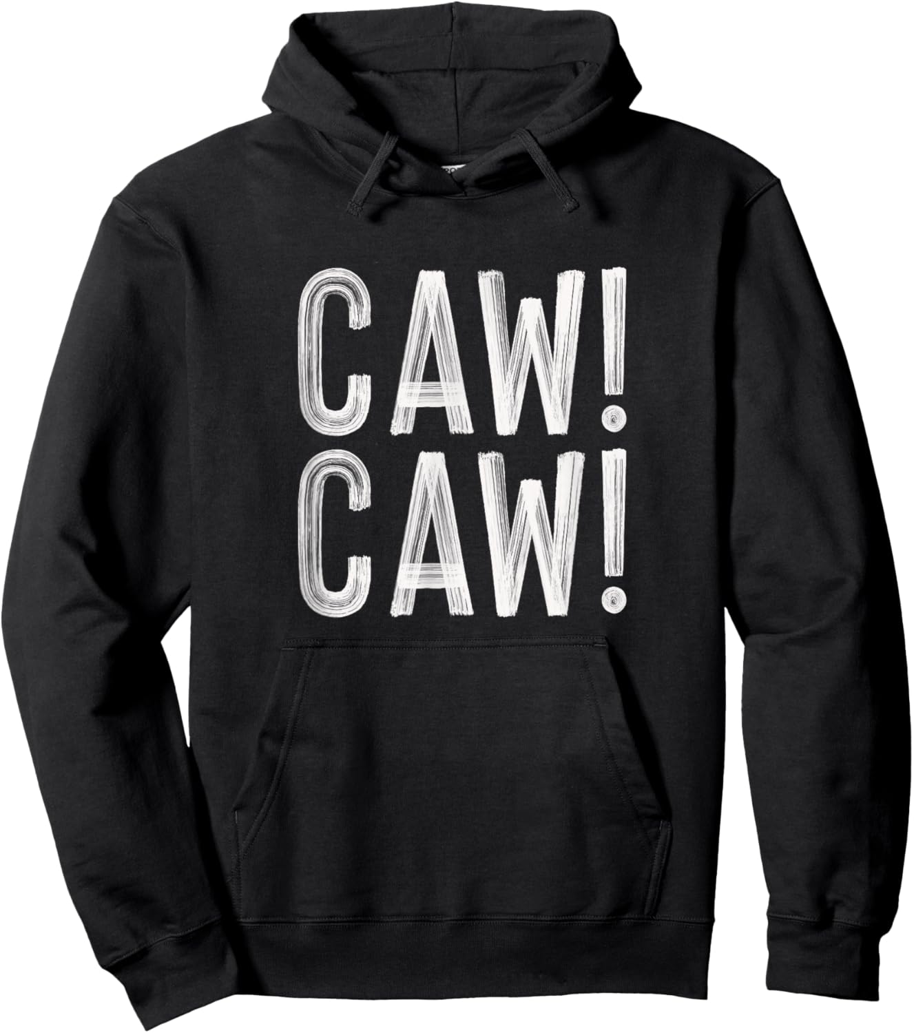 Caw! Caw! Hoodie - Hoodie | Black