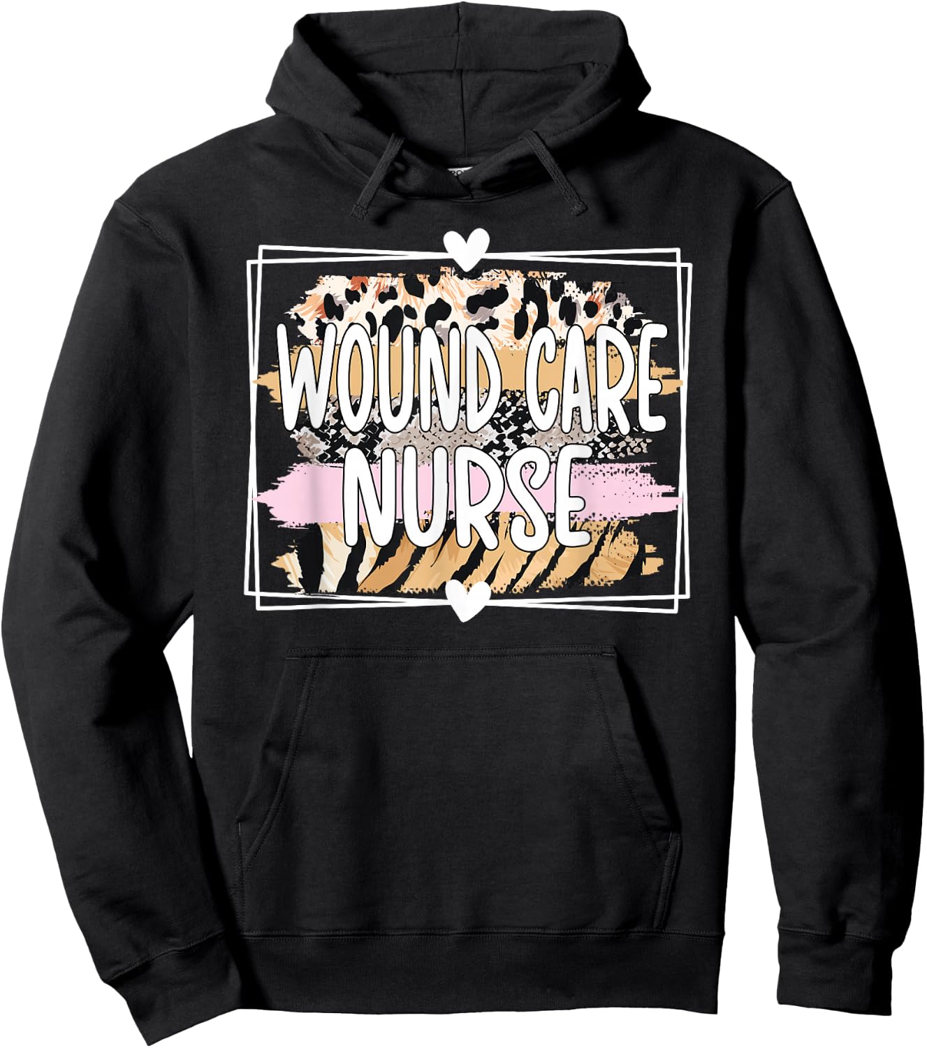 Wound Care Nurse Appreciation Wound Care Nursing Hoodie - Hoodie | Black
