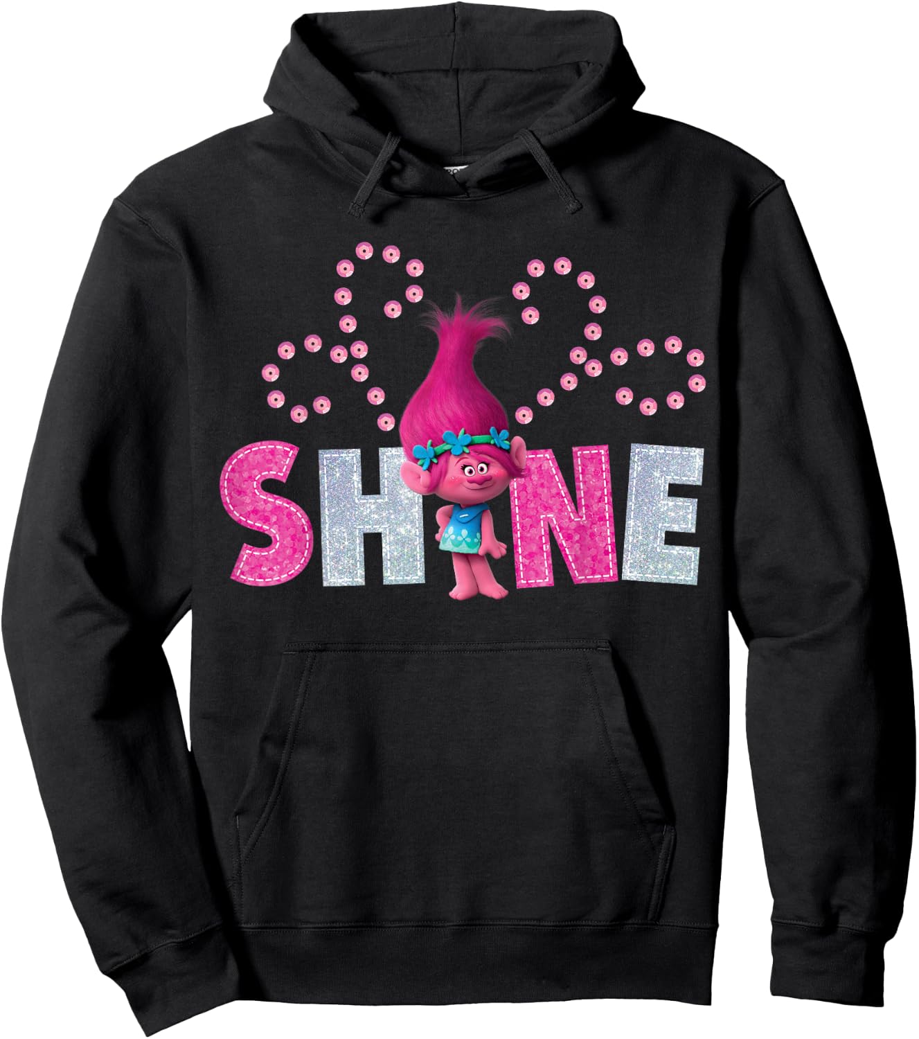 DreamWorks Trolls Poppy Shine Hoodie - Hoodie | Black