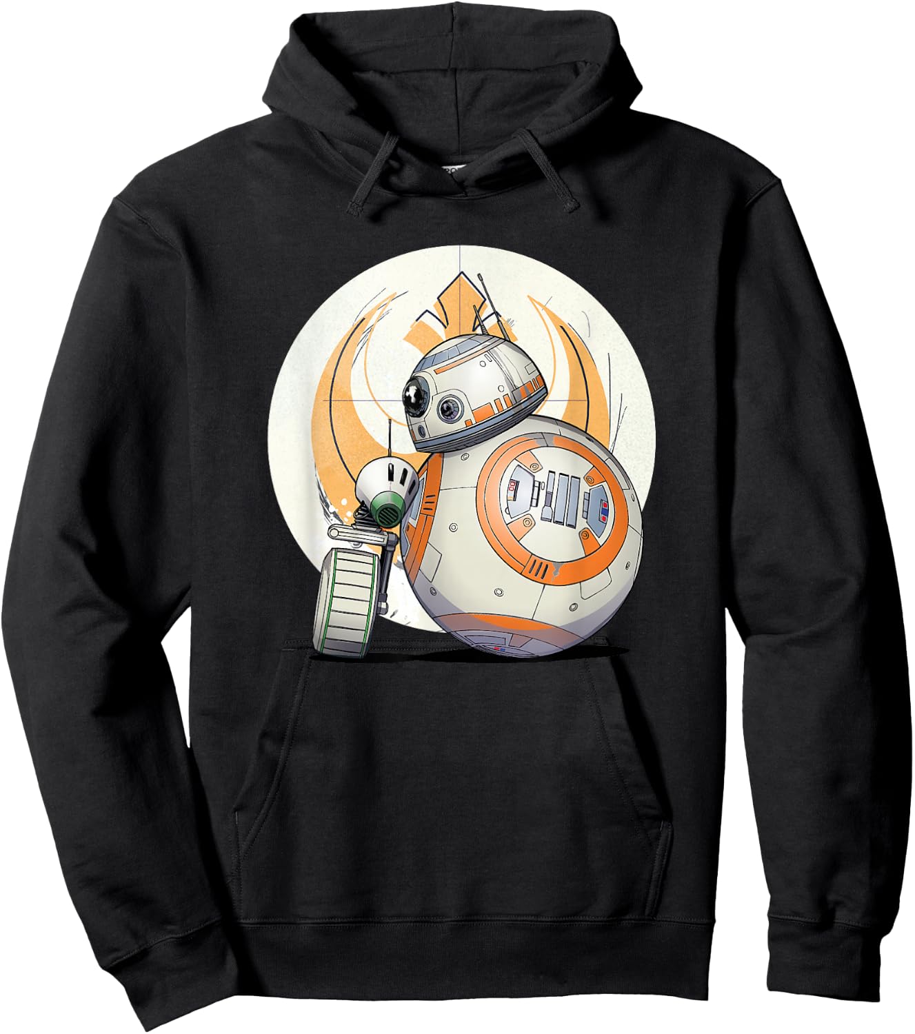 Star Wars The Rise of Skywalker BB-8 D-O Droid BFF Hoodie - Hoodie | Black