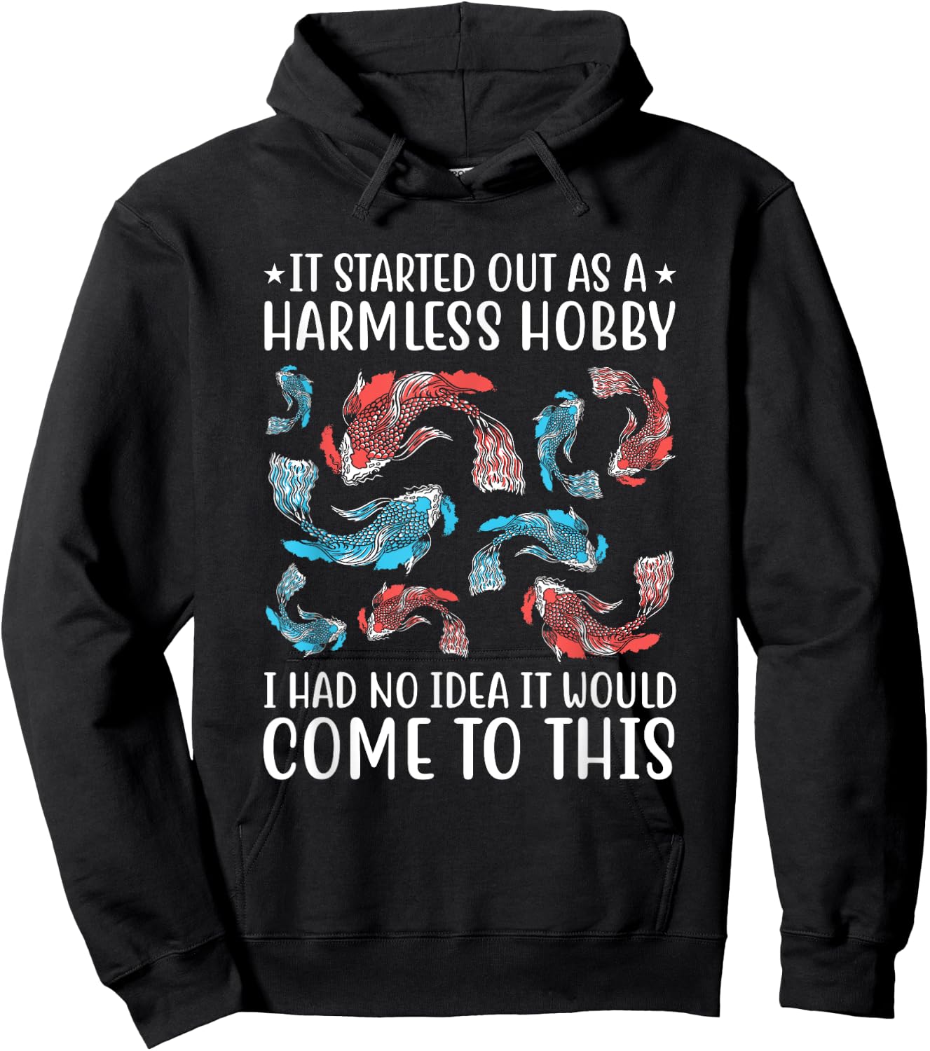 Funny Koi Fish Breeder Quote Hoodie - Hoodie | Black