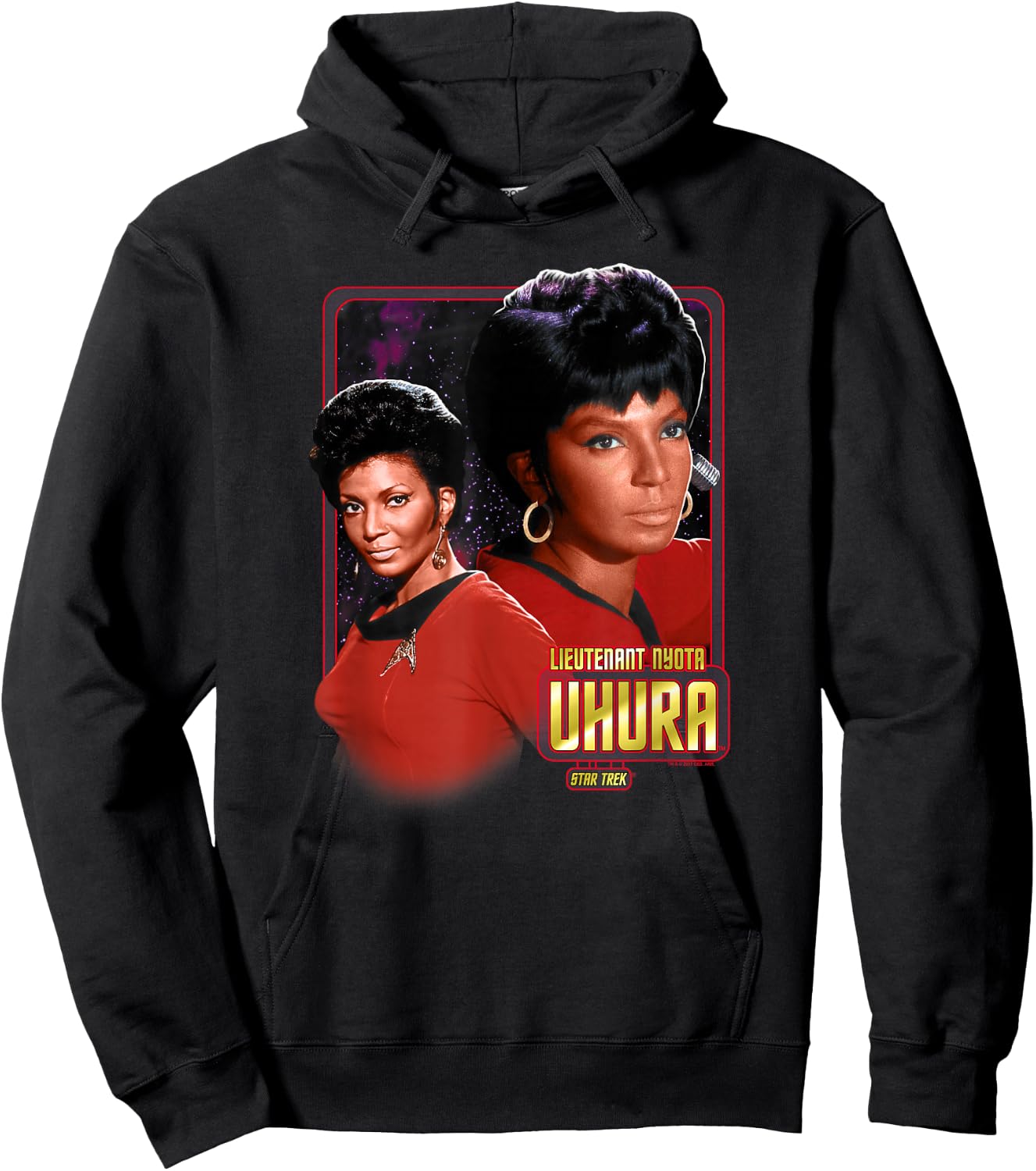 Star Trek Lieutenant Uhura Hoodie - Hoodie | Black