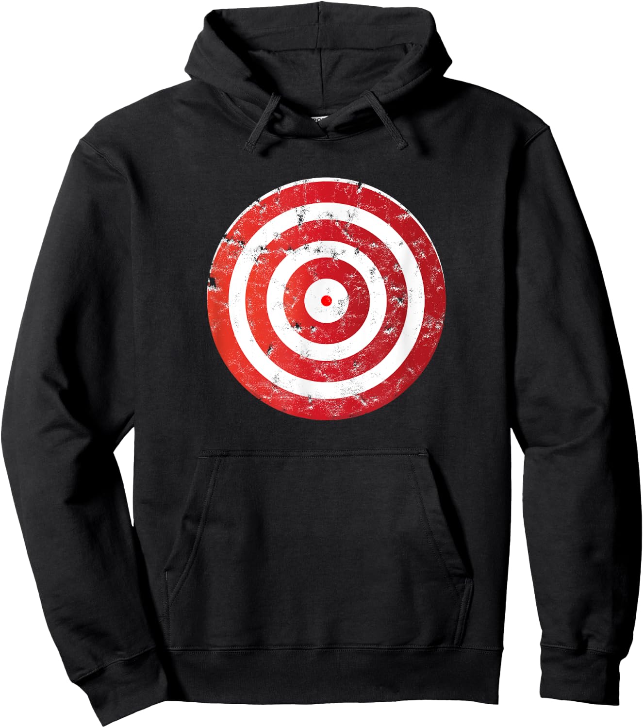 Vintage Bullseye Target Bulls Eye - Target Shooting Sports Hoodie - Hoodie | Black
