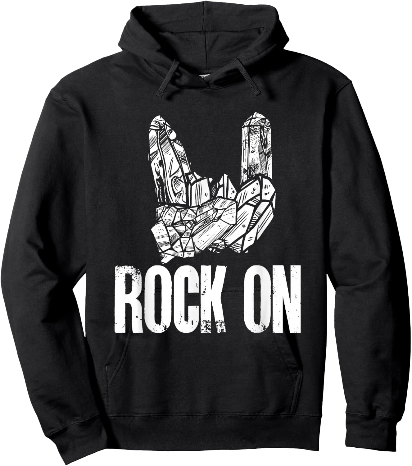 Rockhound Rock On Geology Rock Collecting Hoodie - Hoodie | Black