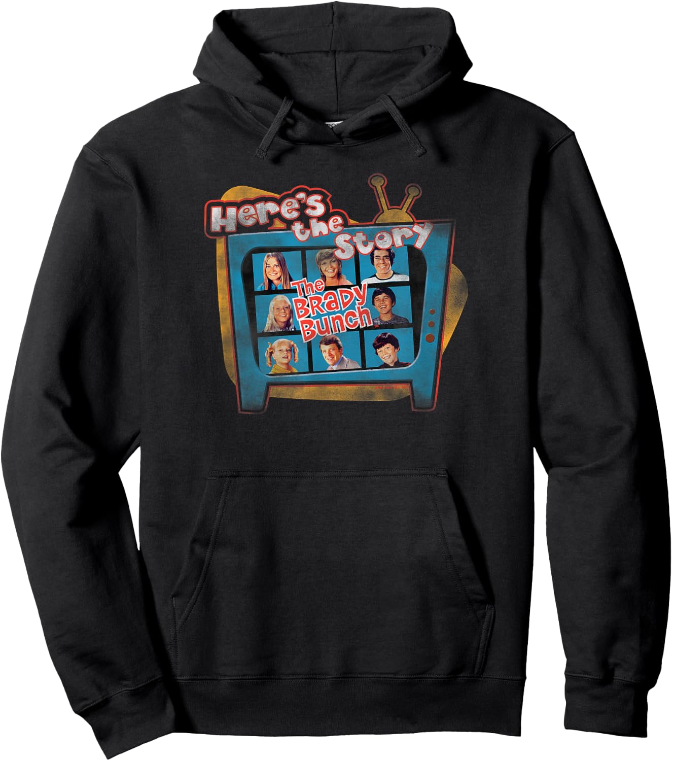 Brady Bunch Here's The Story Hoodie - Hoodie | Black