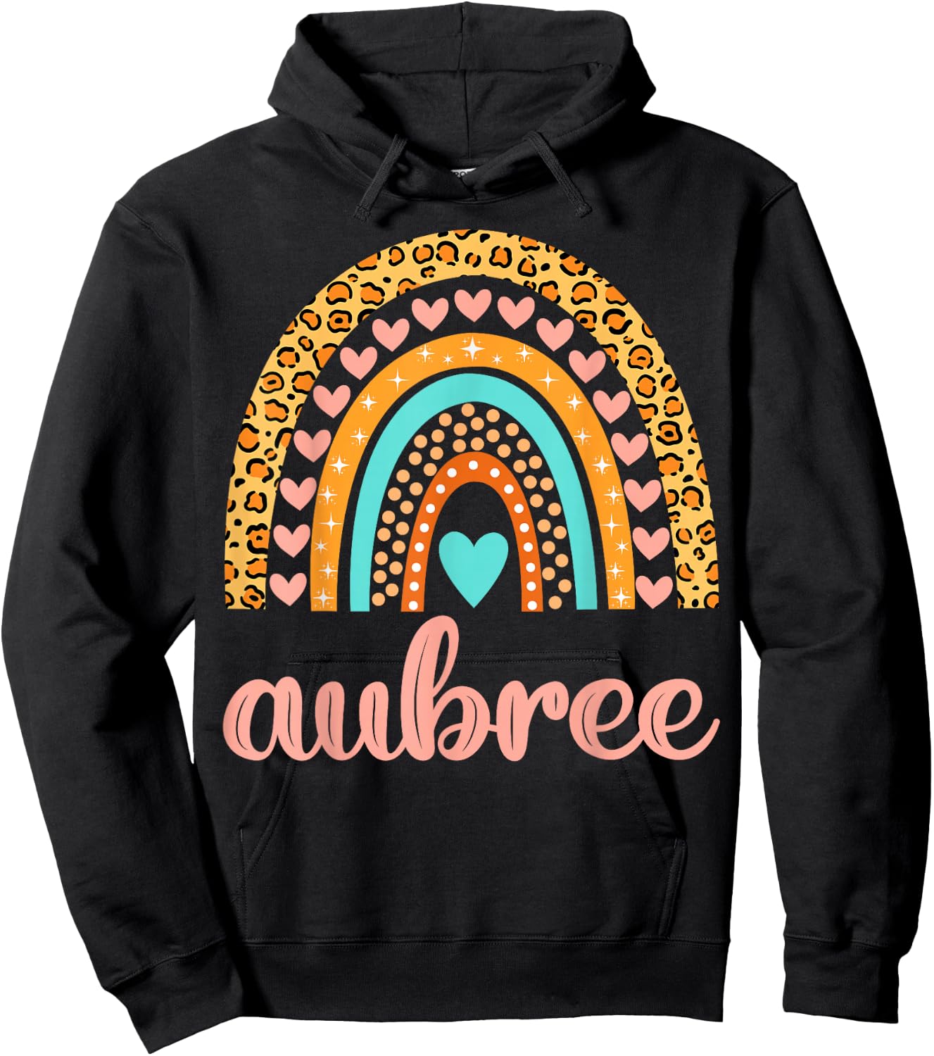 Aubree Aubree Name Birthday Shirt Gift Hoodie - Hoodie | Black