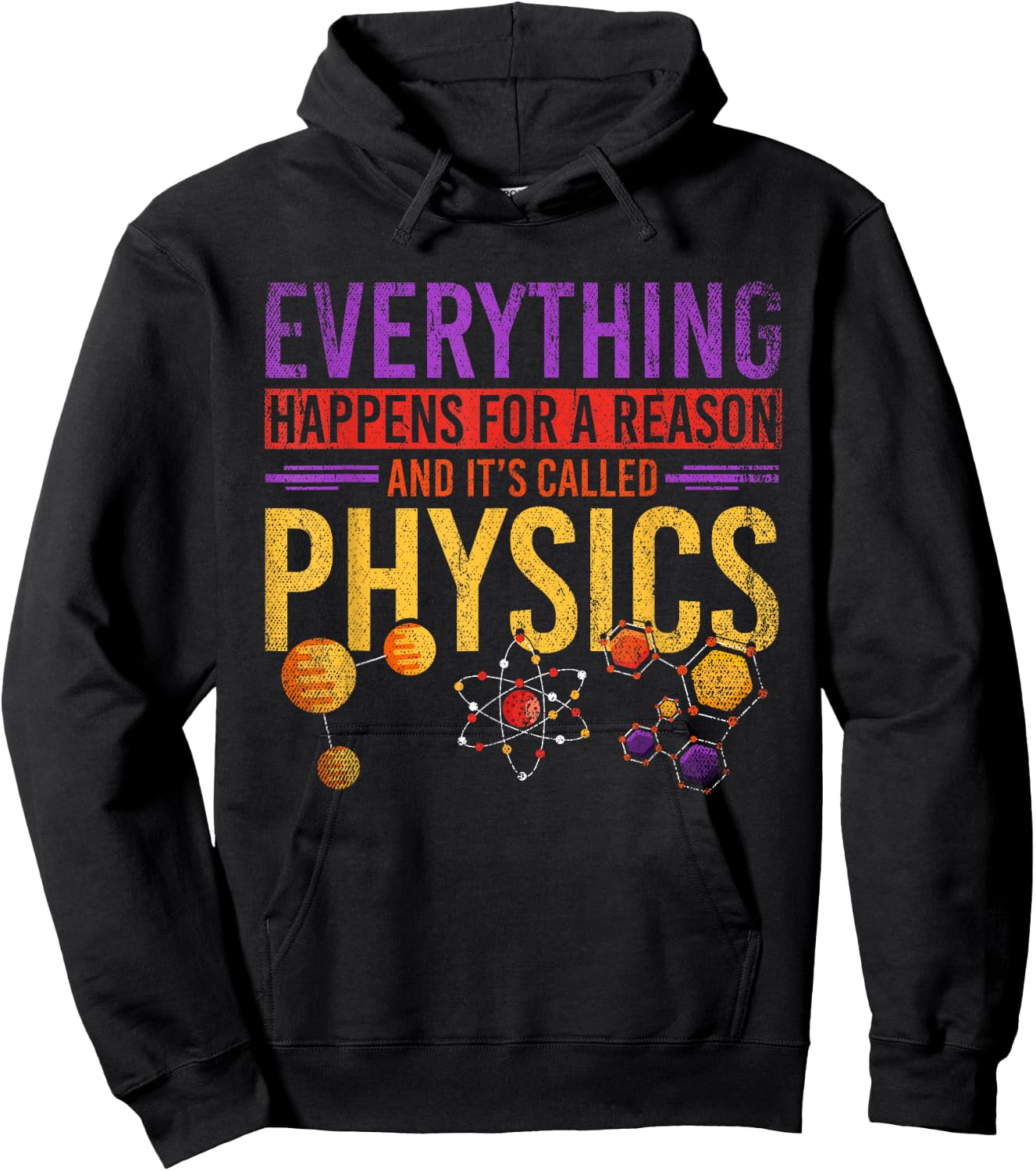 Science Nerd Gift Physics Hoodie - Hoodie | Black